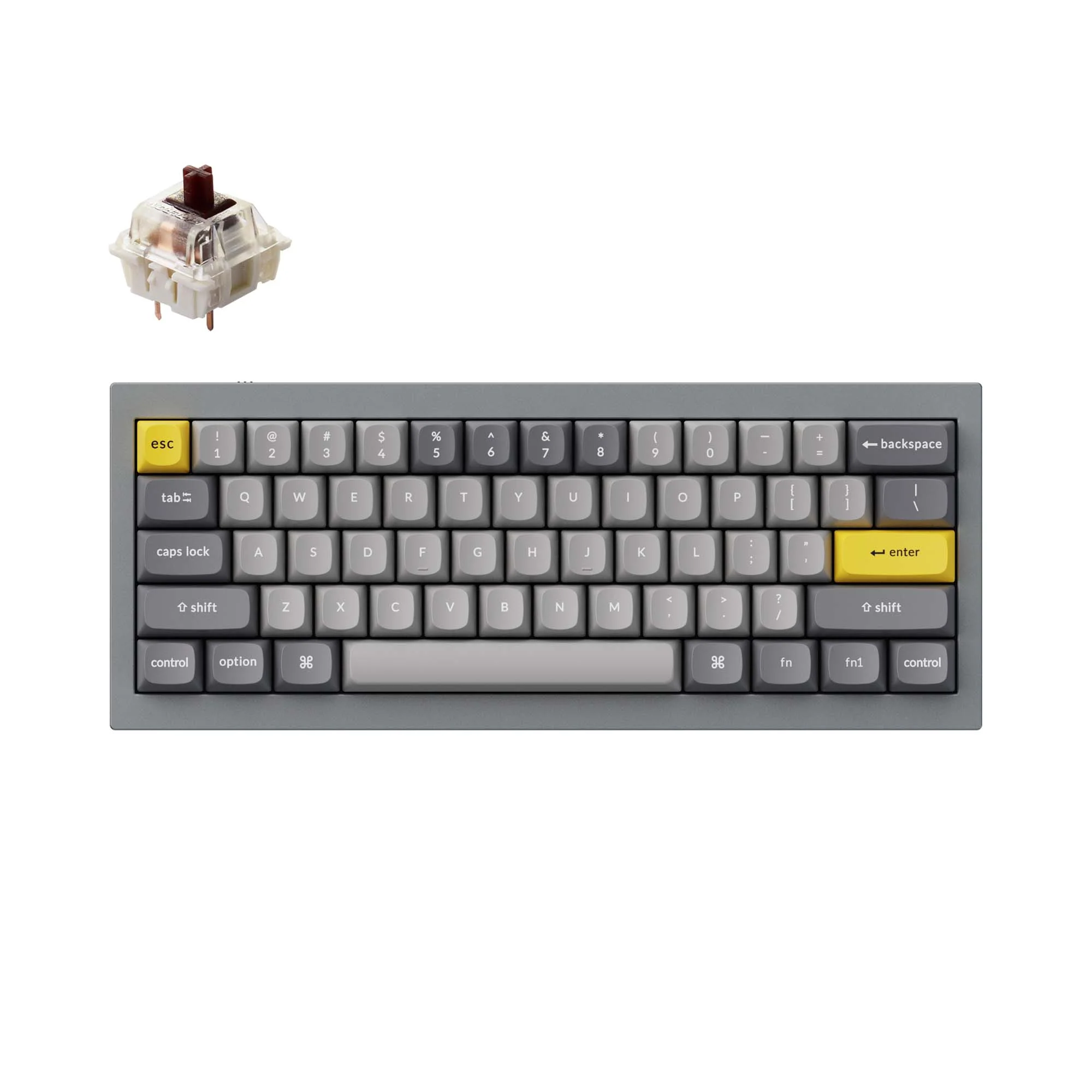 Keychron Q4 QMK Teclado Mecânico Personalizado
