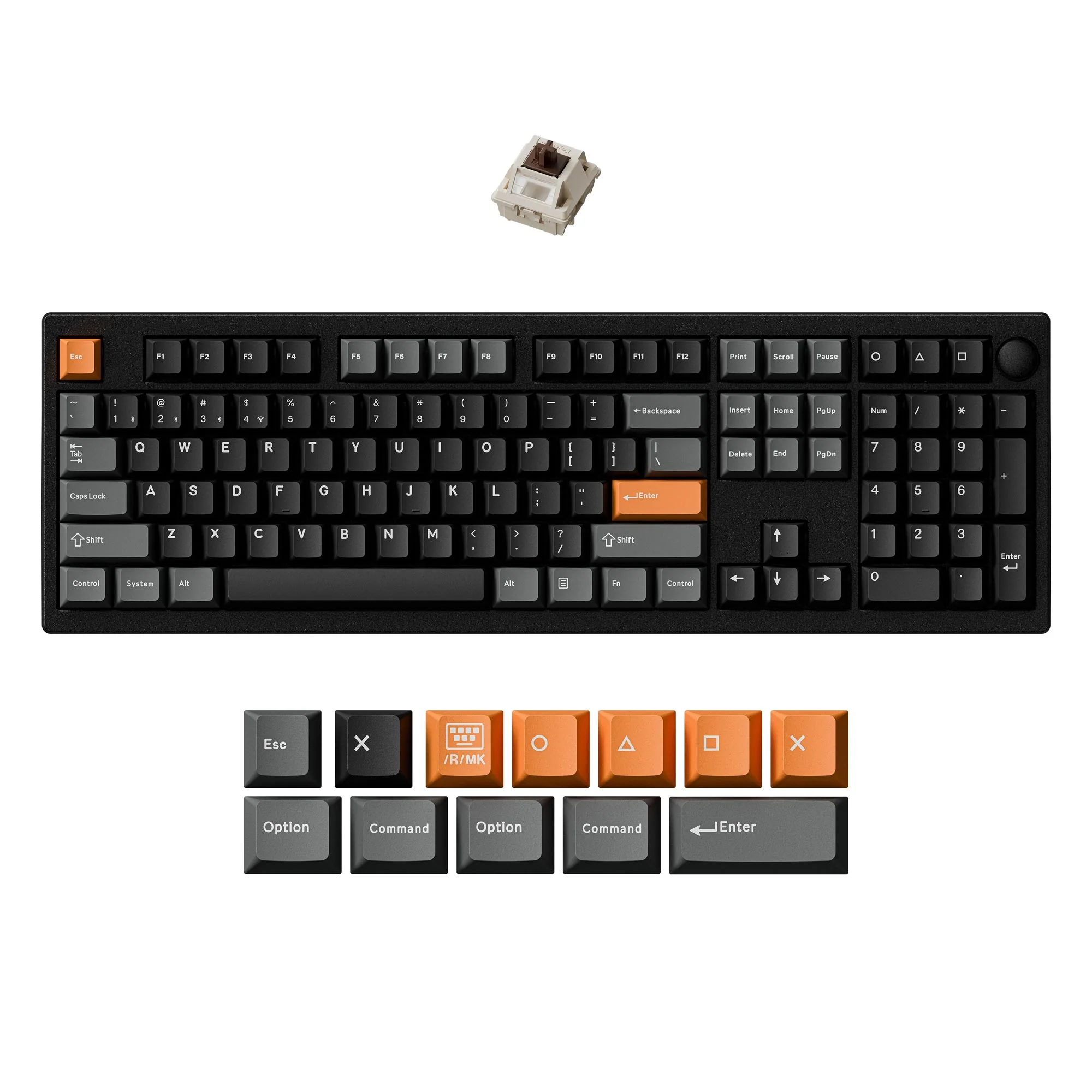 Keychron P6 Ultra 8K langaton mukautettava mekaaninen näppäimistö