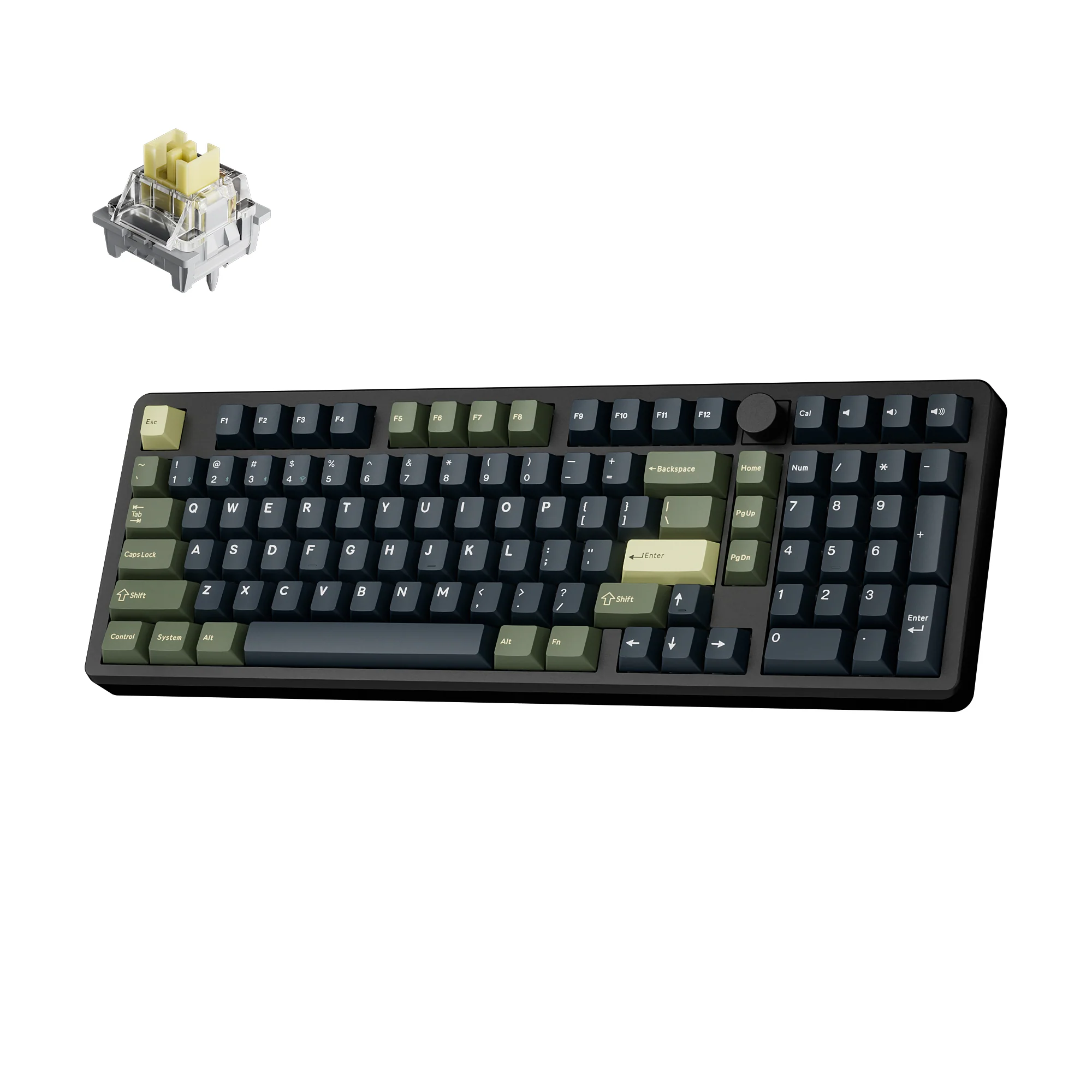 Teclado mecânico sem fio Keychron J11 Ultra 8K