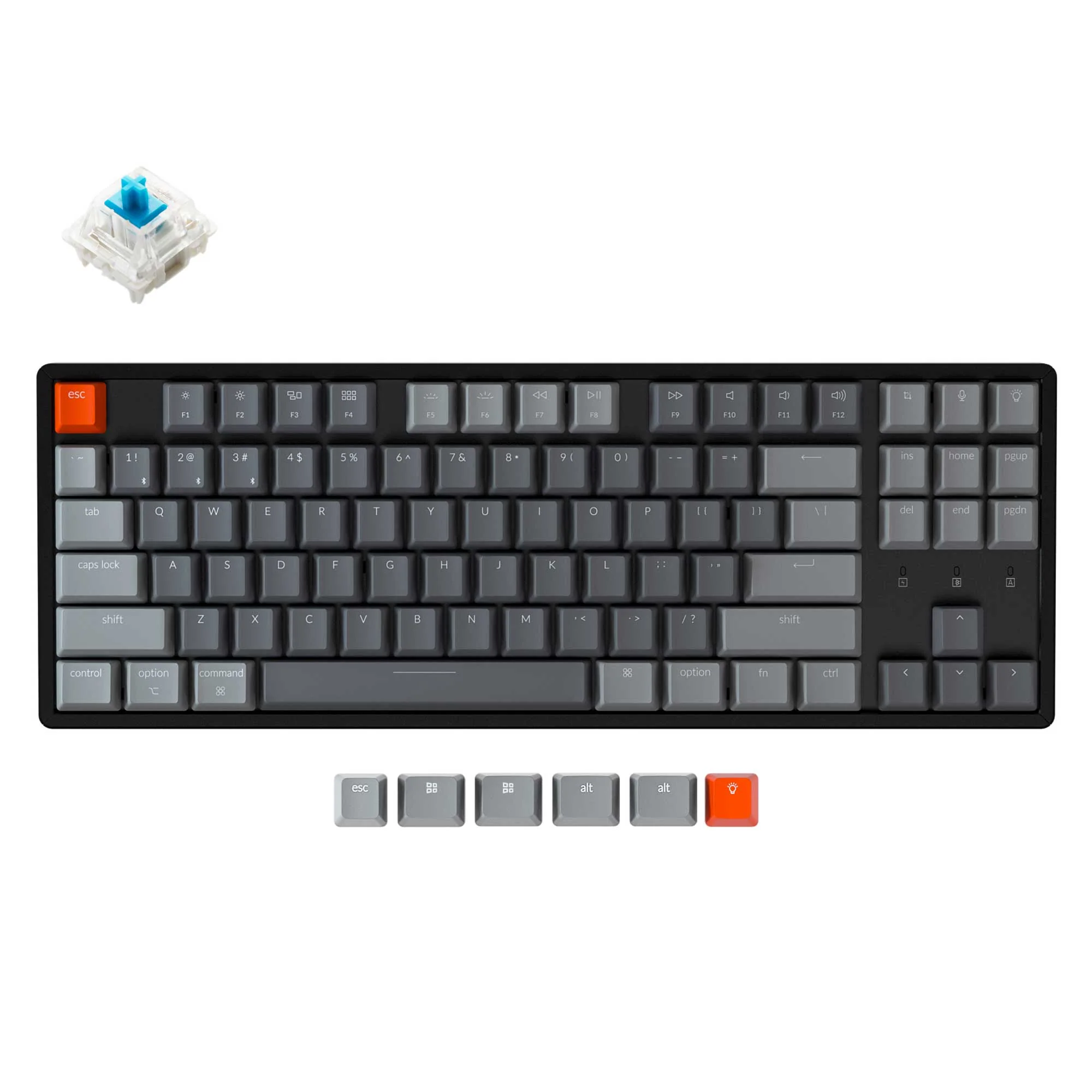 Teclado mecánico inalámbrico Keychron K8