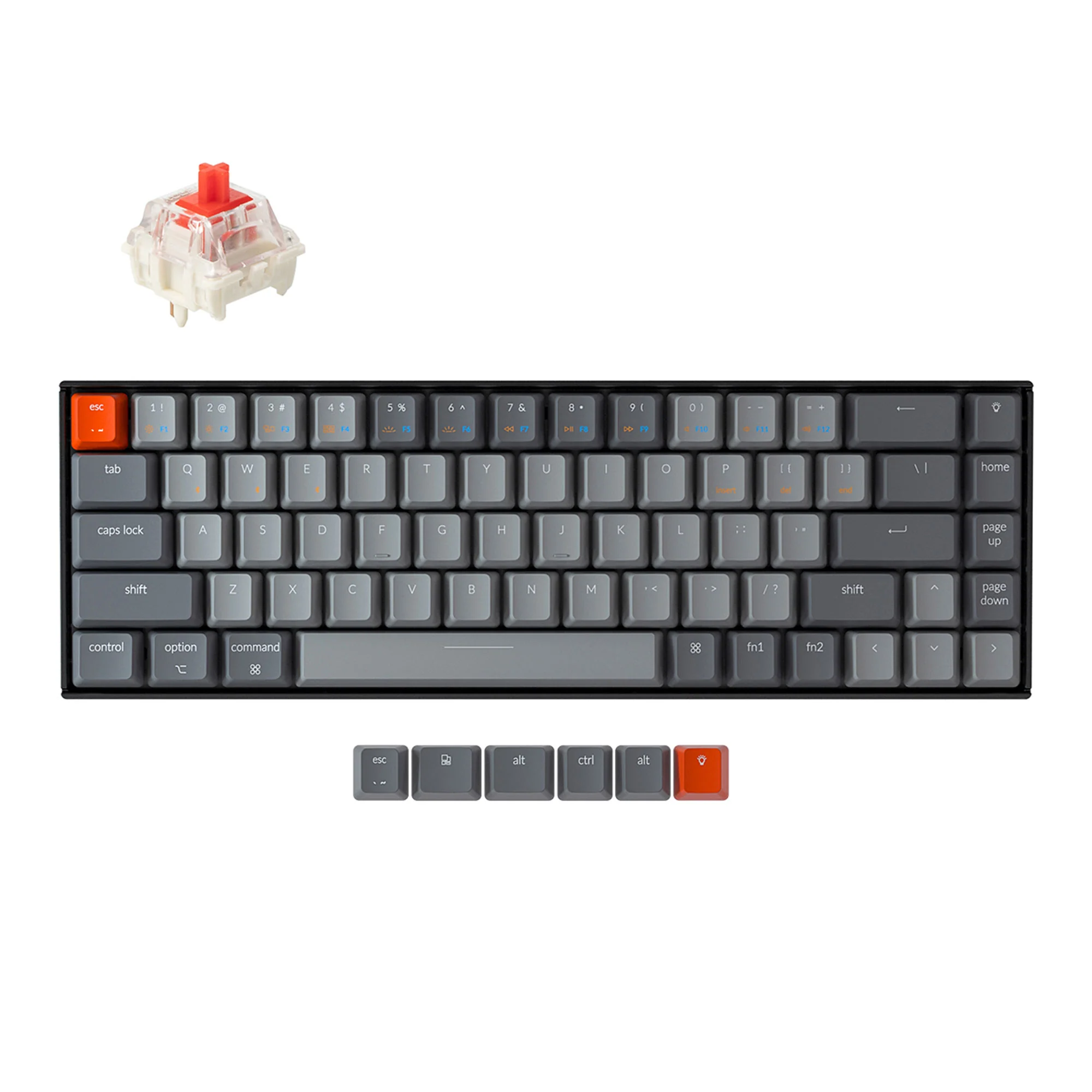 Keychron K6 kabellose mechanische Tastatur