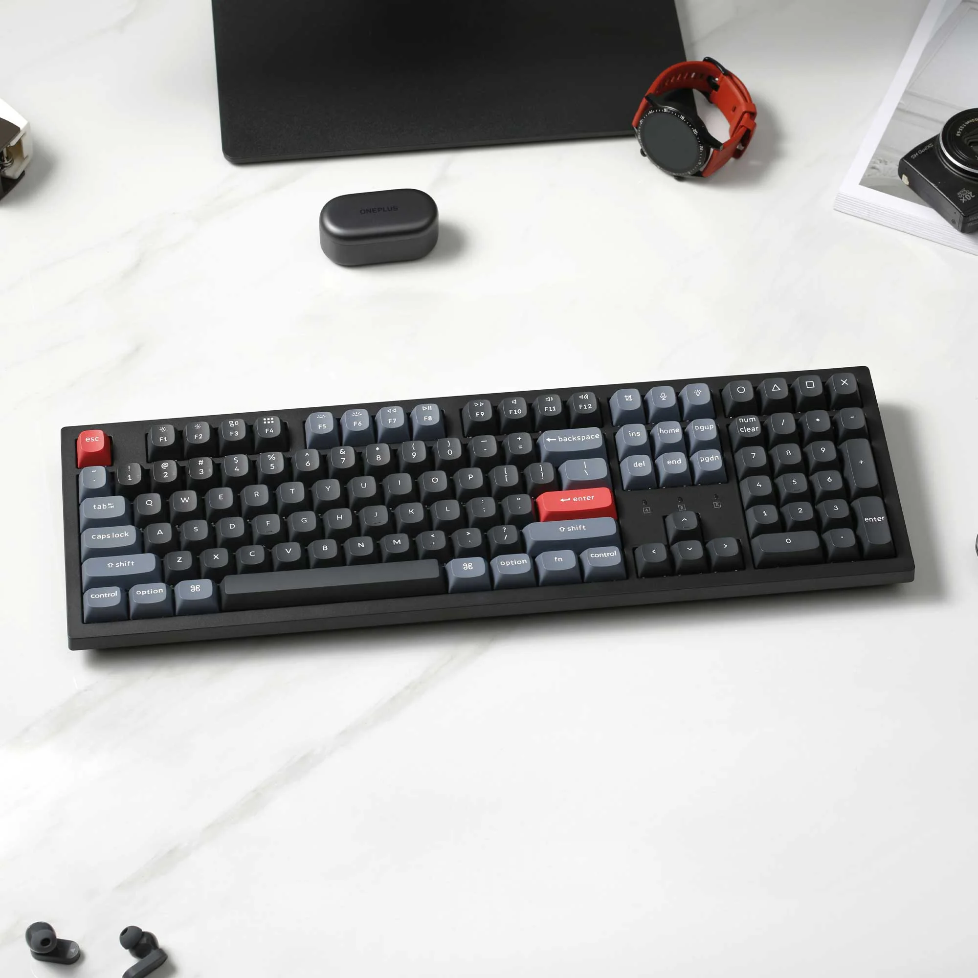 Teclado Mecânico Sem Fio Keychron K10 Pro QMK/VIA