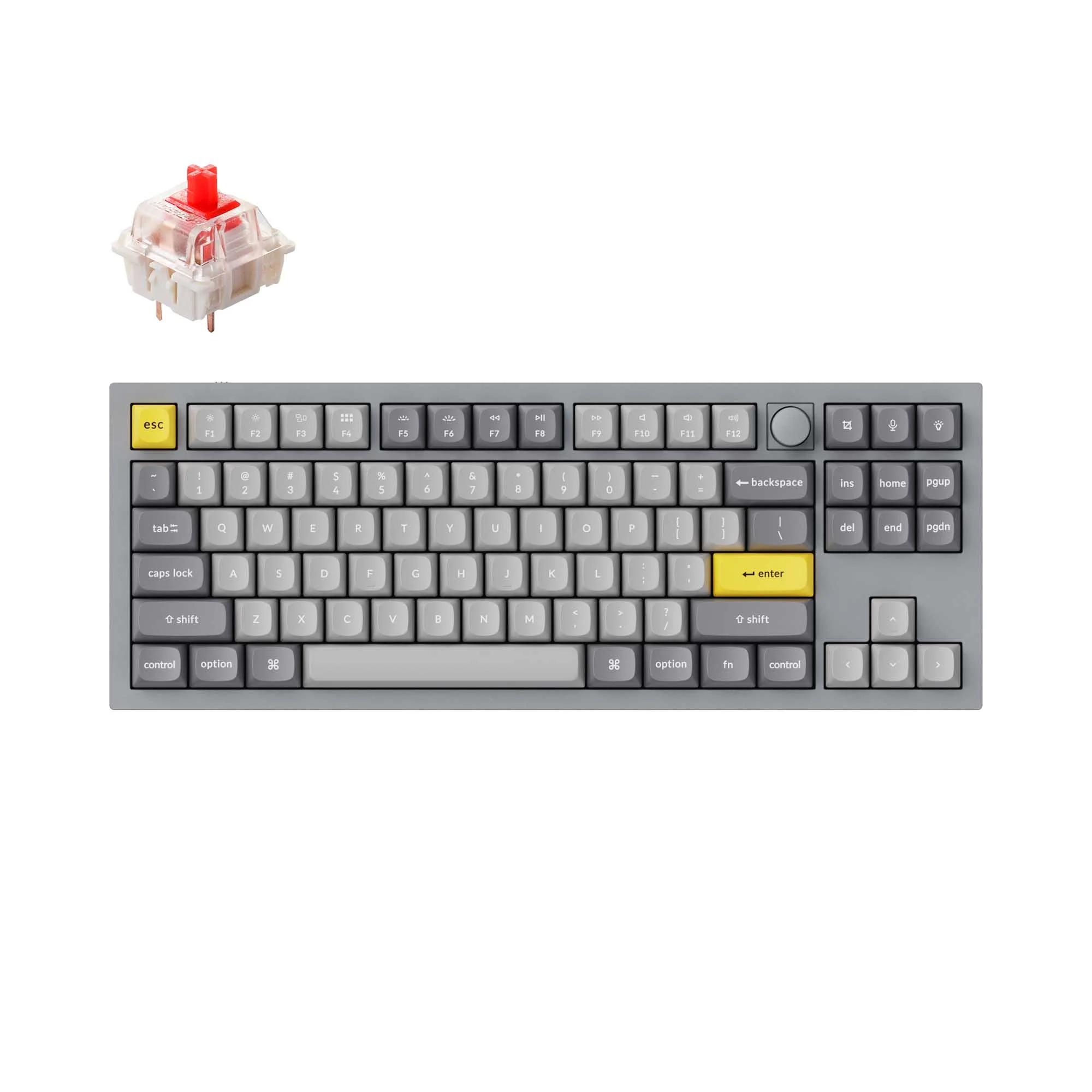 Keychron Q3 QMK 自訂機械鍵盤