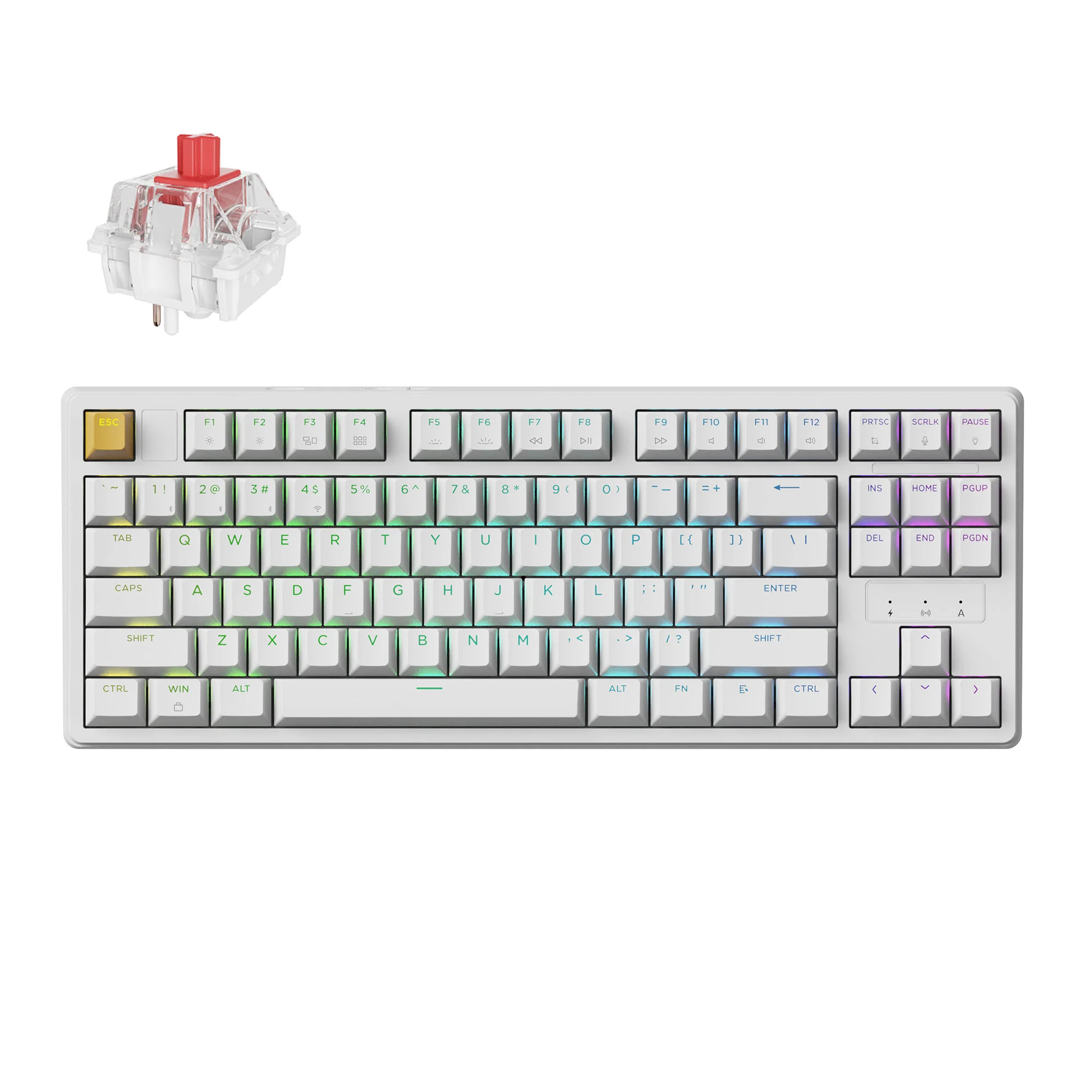 Teclado Mecânico Sem Fio Keychron J4 QMK