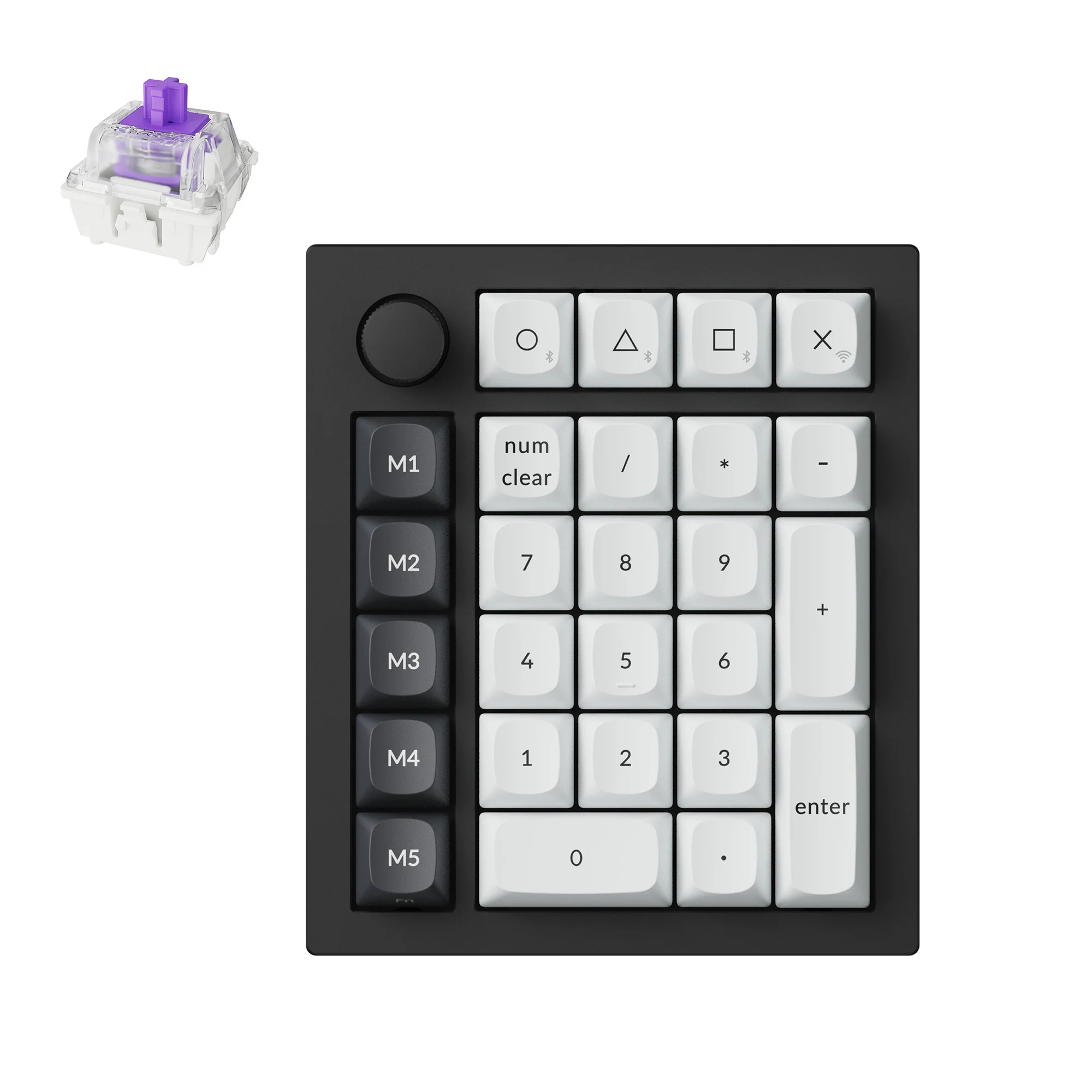 Keychron Q0 HE QMK langaton mukautettava numeronäppäimistö