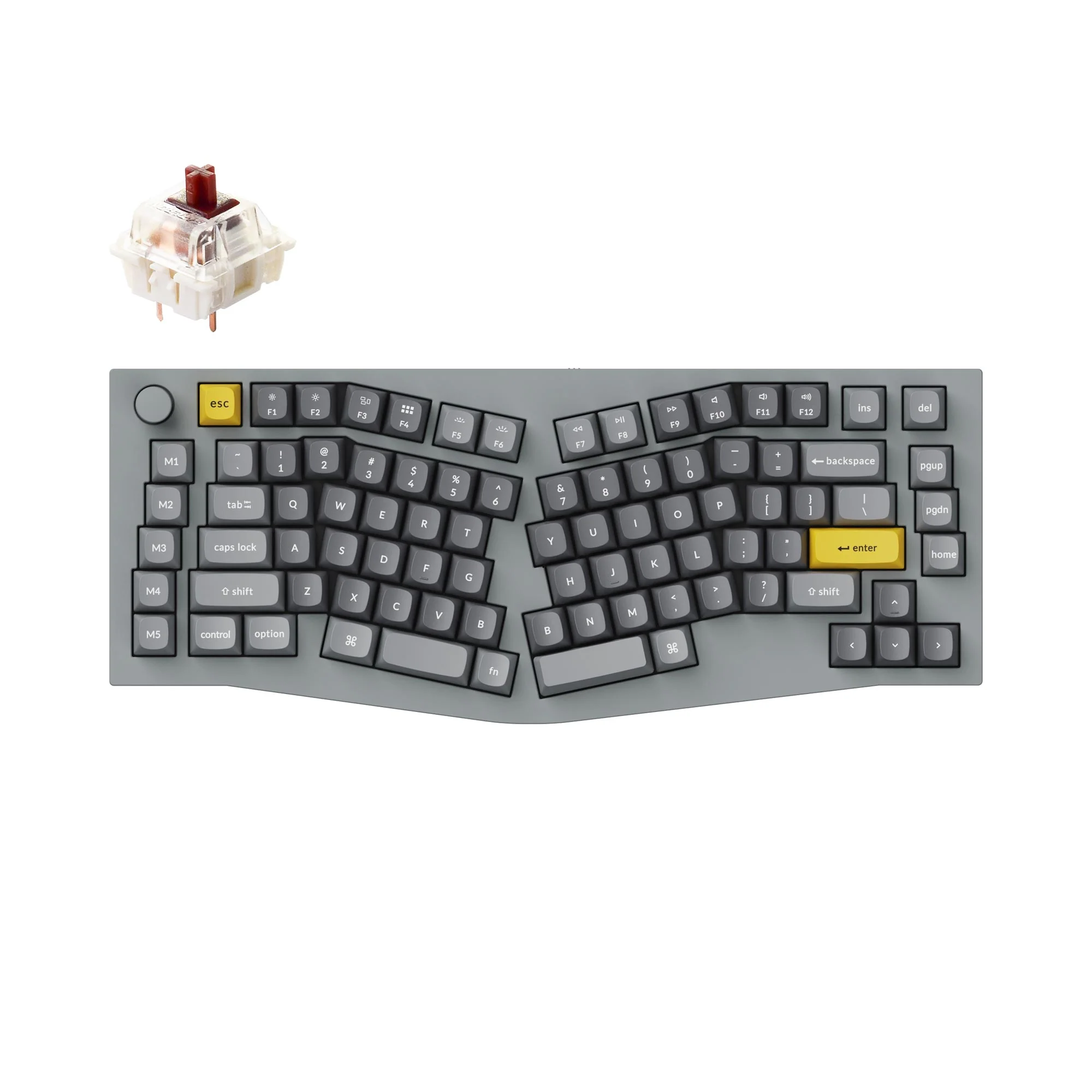Keychron Q10 (Alice-Layout) QMK Custom Mechanische Tastatur