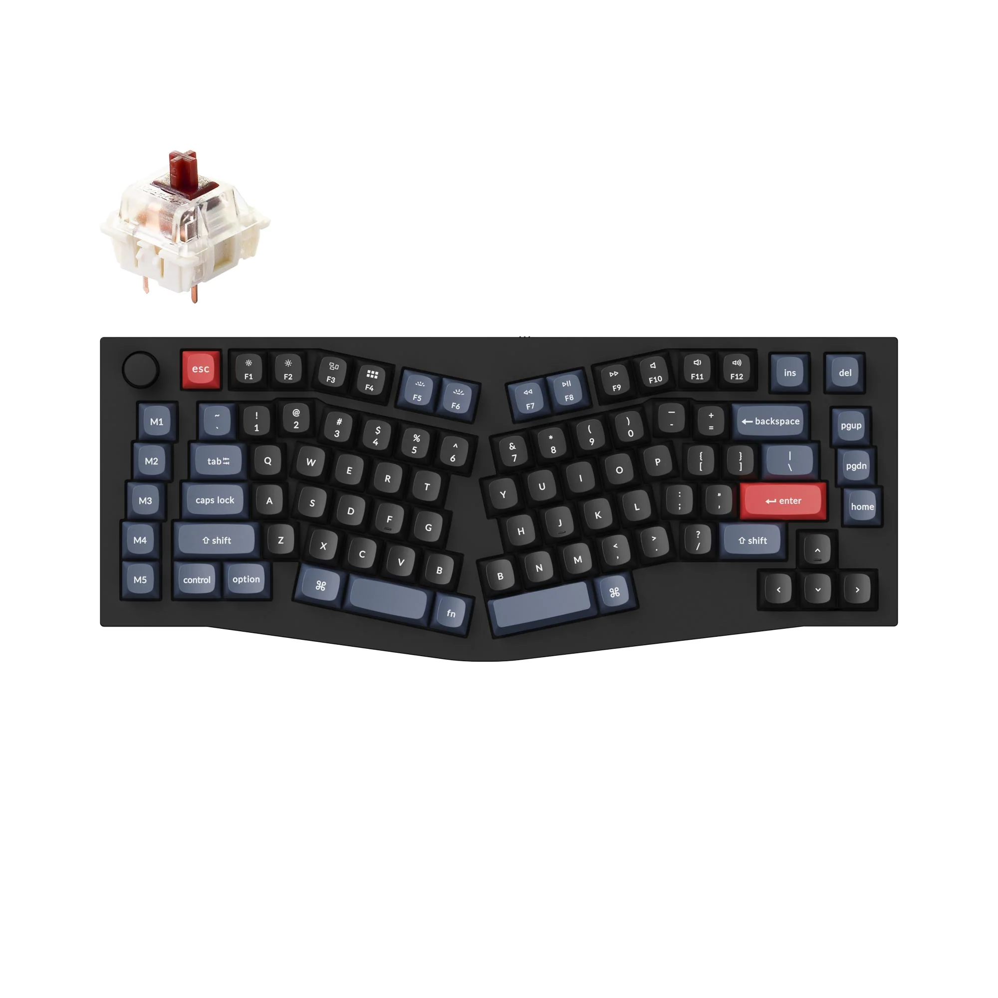 Keychron Q10 (Alice-Layout) QMK Custom Mechanische Tastatur