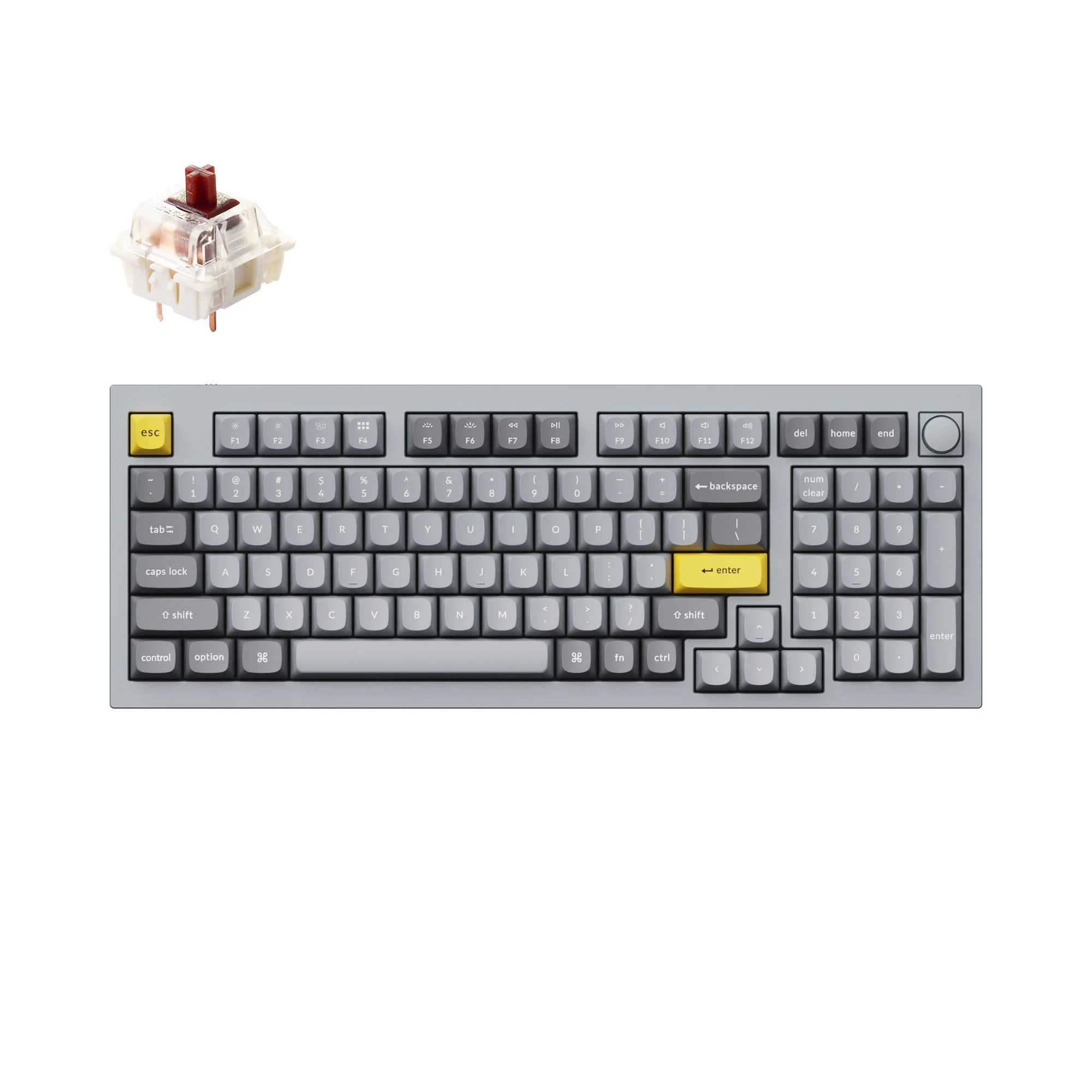 Klawiatura mechaniczna Keychron Q5 QMK Custom