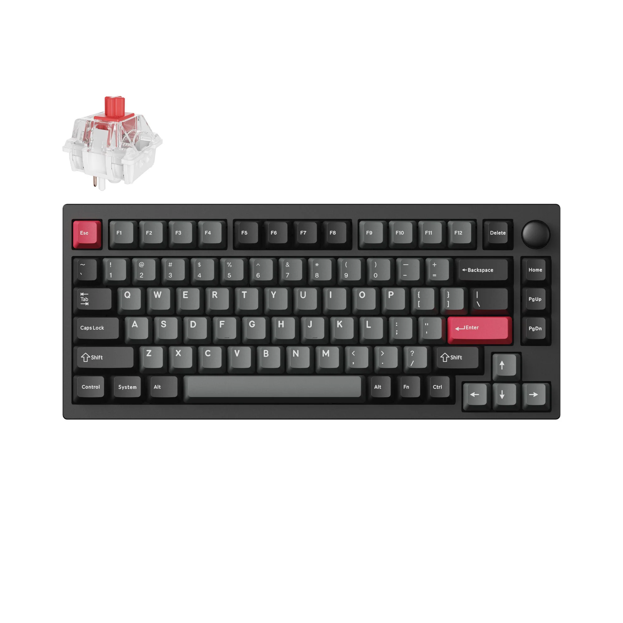 Lemokey P1 QMK/VIA mukautettu pelinäppäimistö