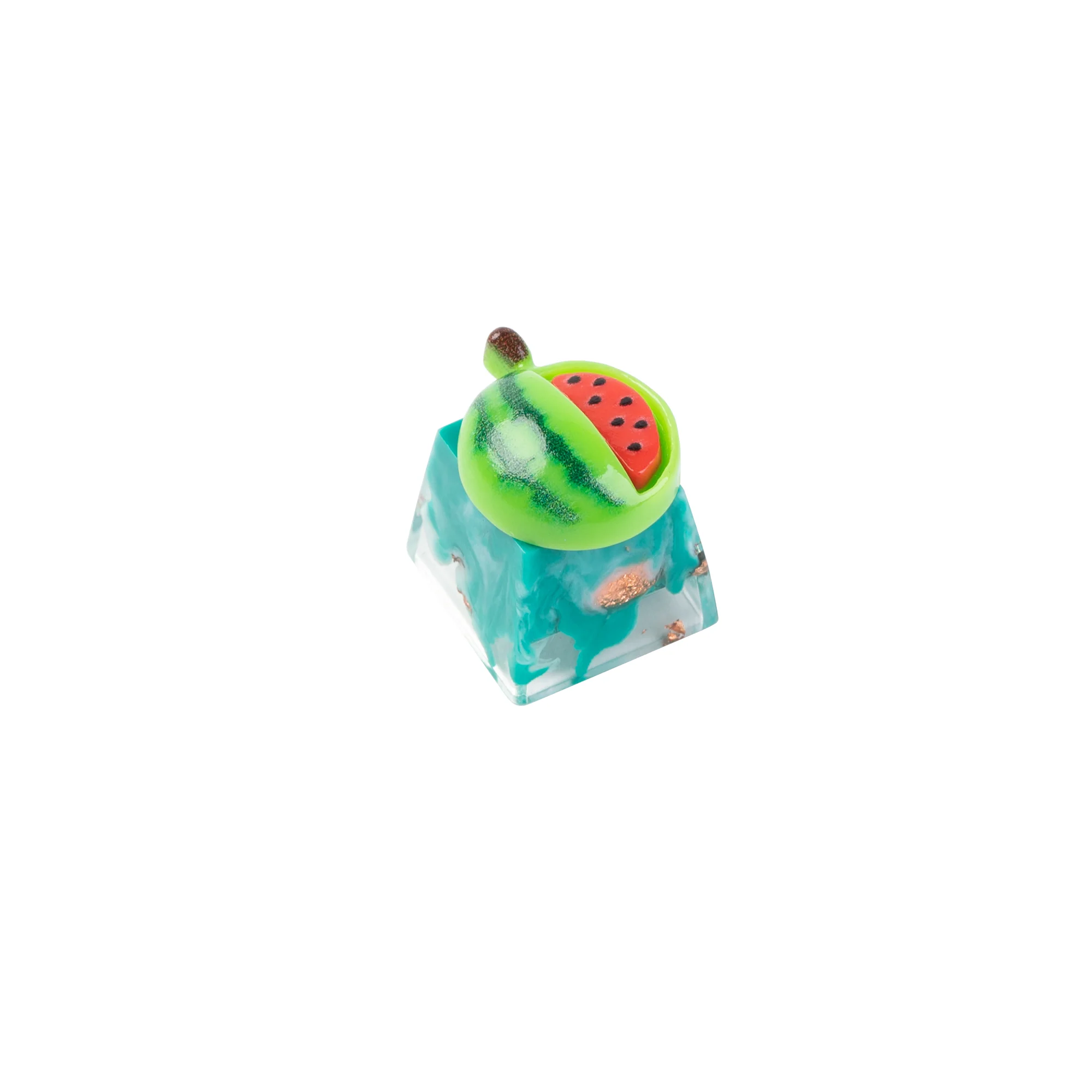 Keycap artesanal de resina Fruta Linda