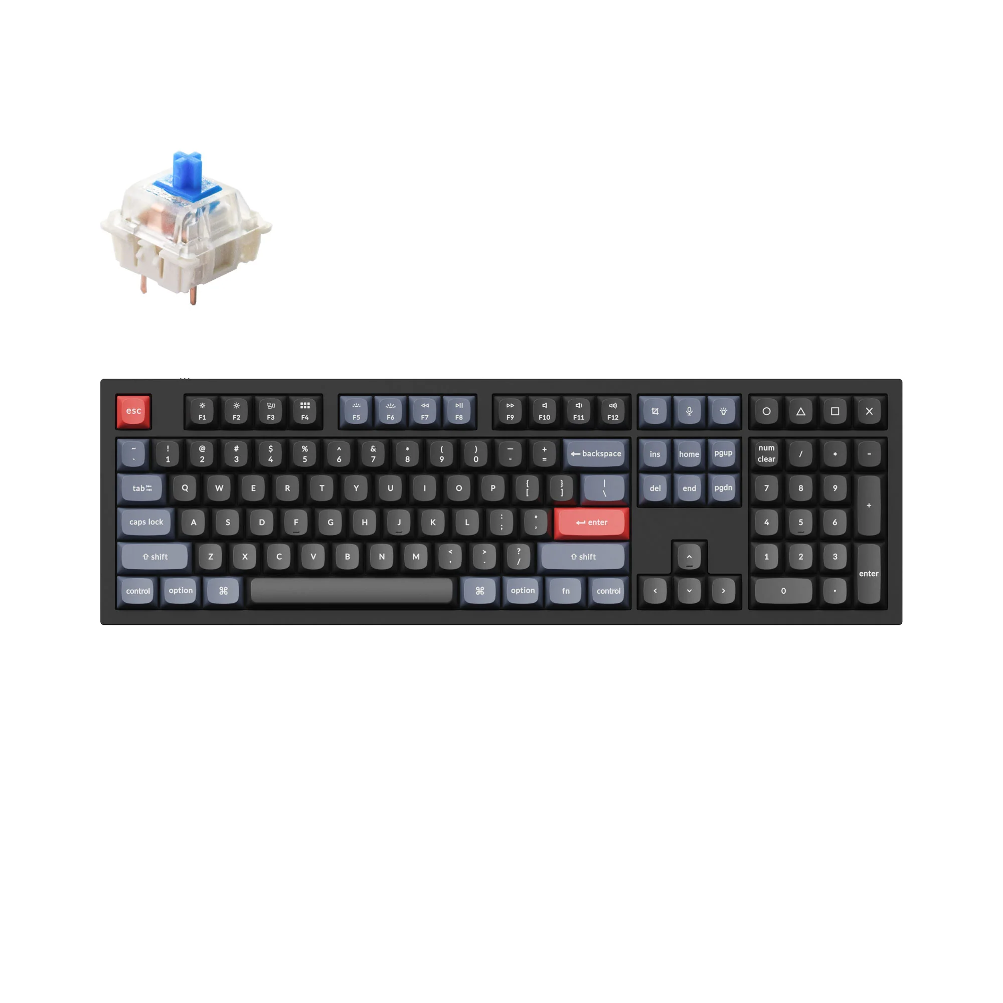 Teclado mecánico personalizado QMK Keychron Q6