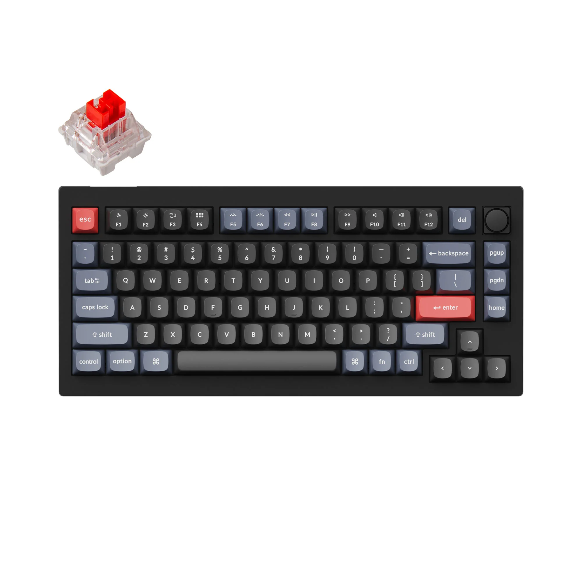 Keychron V1 QMK custom mekanisk tastatur