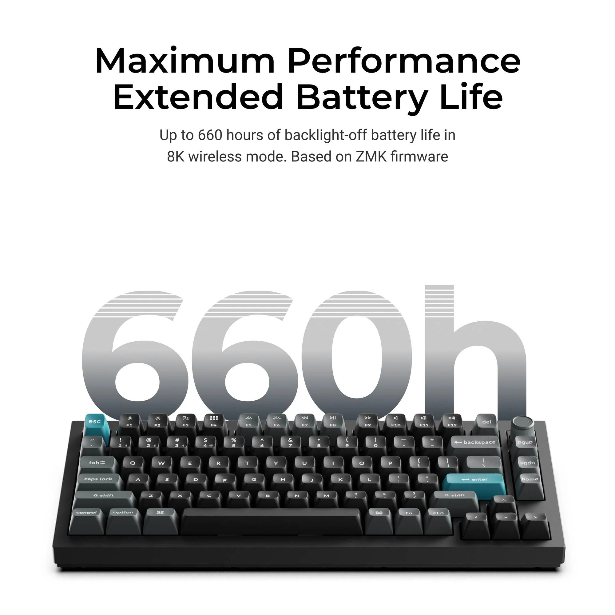 Keychron Q1 Ultra 8K langaton custom-mekaaninen näppäimistö