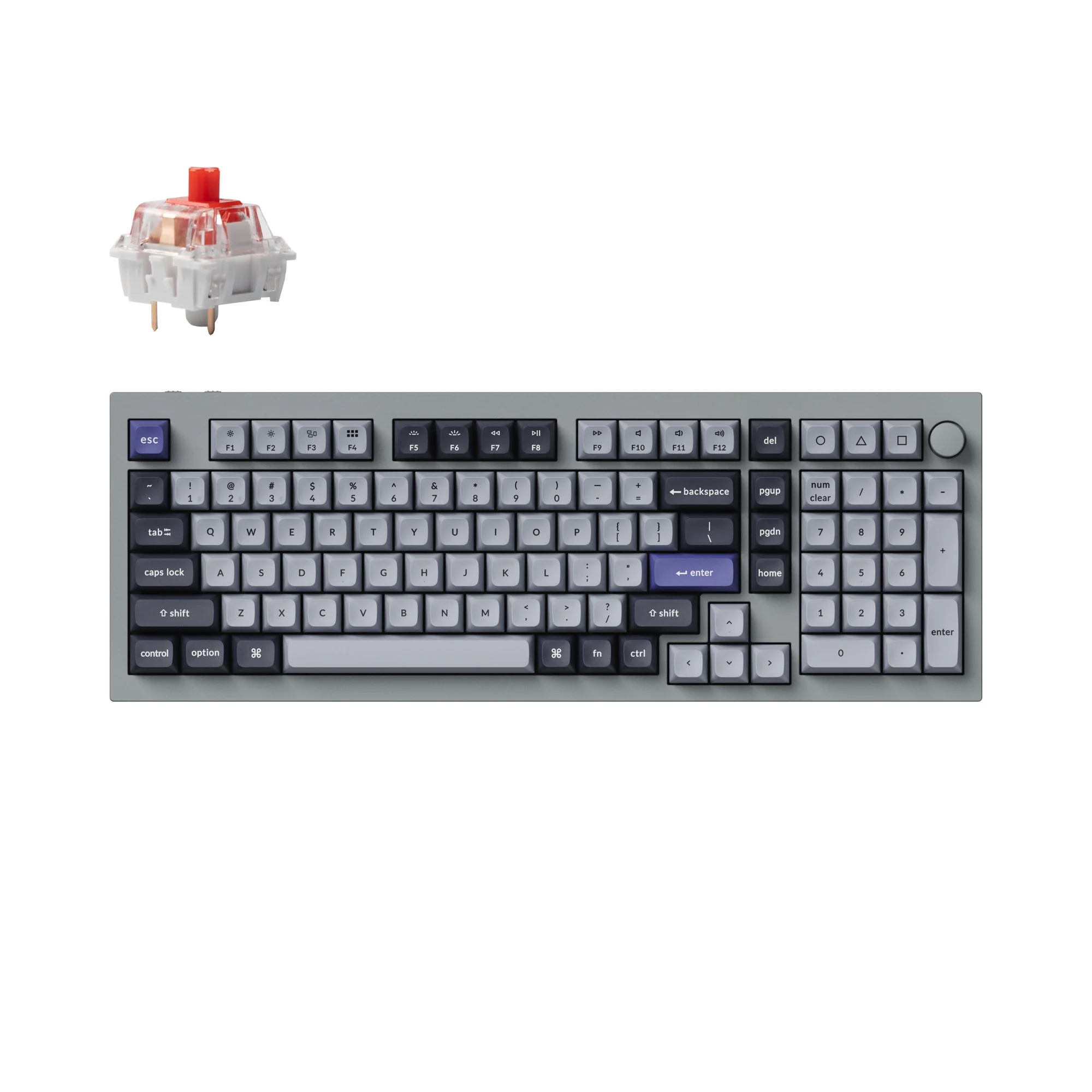 Keychron Q5 Pro QMK/VIA Kabellose mechanische Custom-Tastatur
