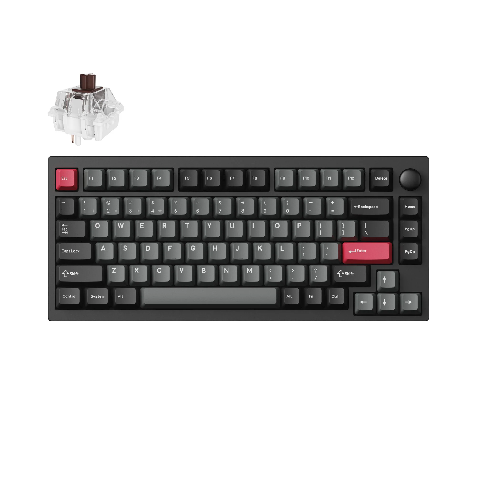 Lemokey P1 QMK/VIA mukautettu pelinäppäimistö