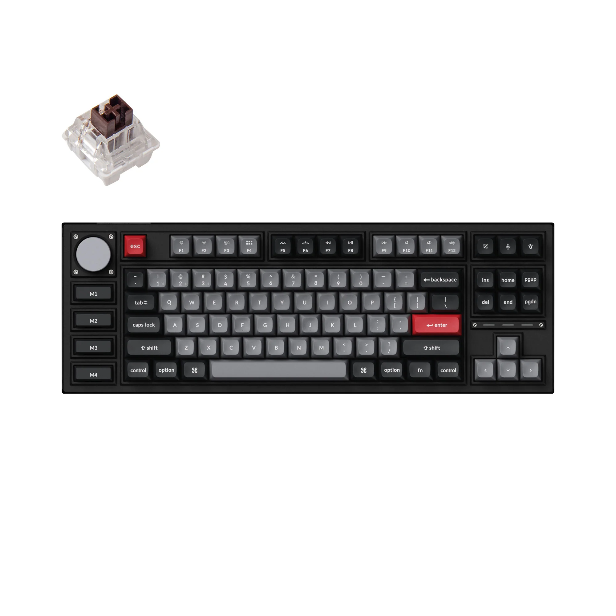 Keychron Q3 Pro teclado mecánico inalámbrico personalizable QMK/VIA