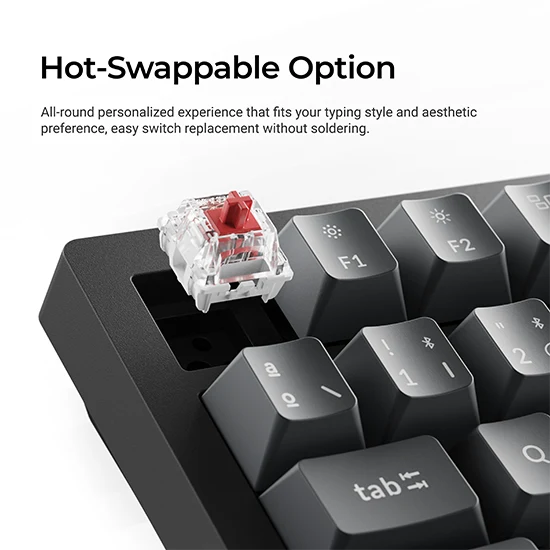 Teclado mecánico inalámbrico Keychron K4 Max QMK colección distribución ISO