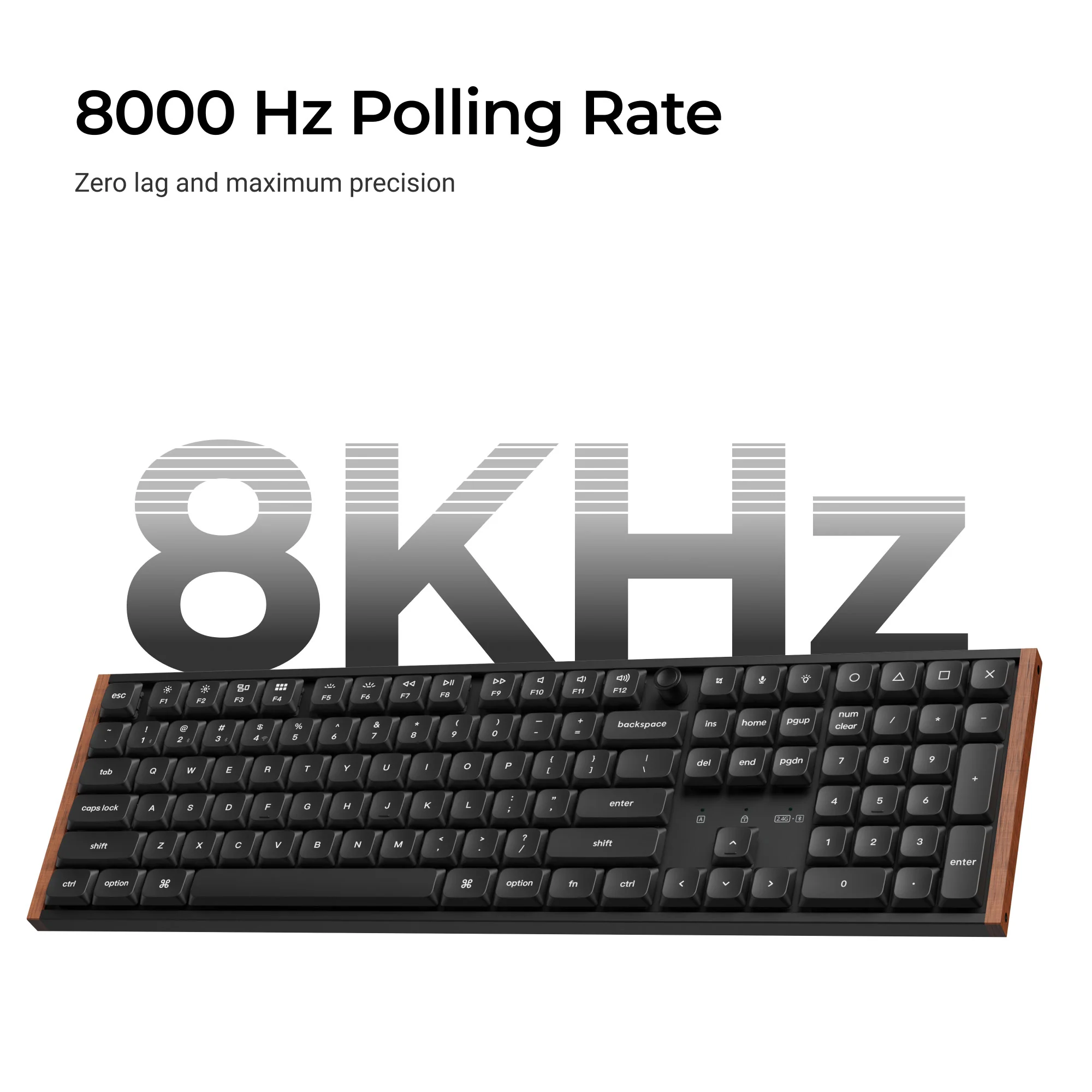 Teclado mecánico inalámbrico personalizado Keychron K5 Ultra 8K