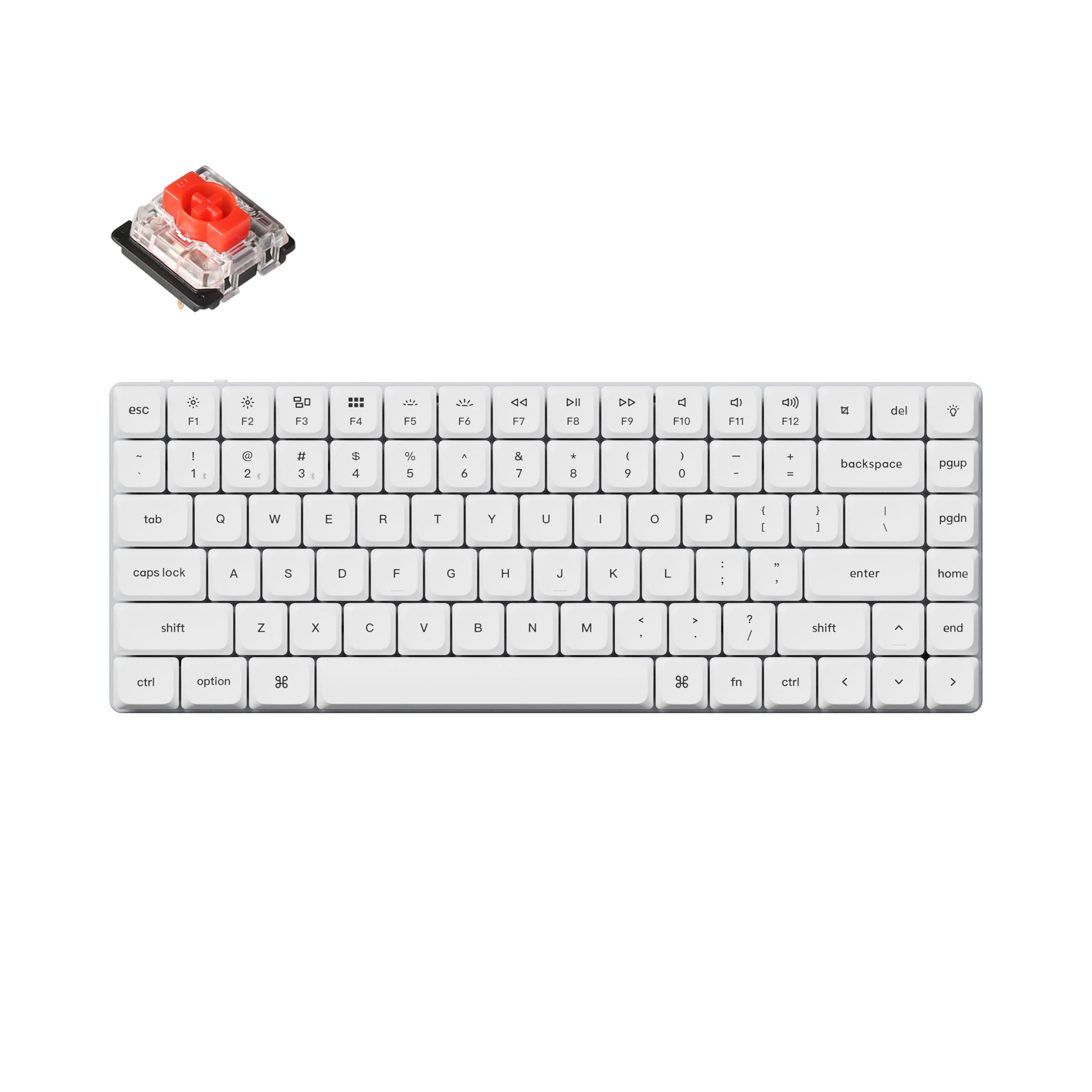 Teclado Mecânico Personalizado Sem Fio QMK/VIA Keychron K3 Pro