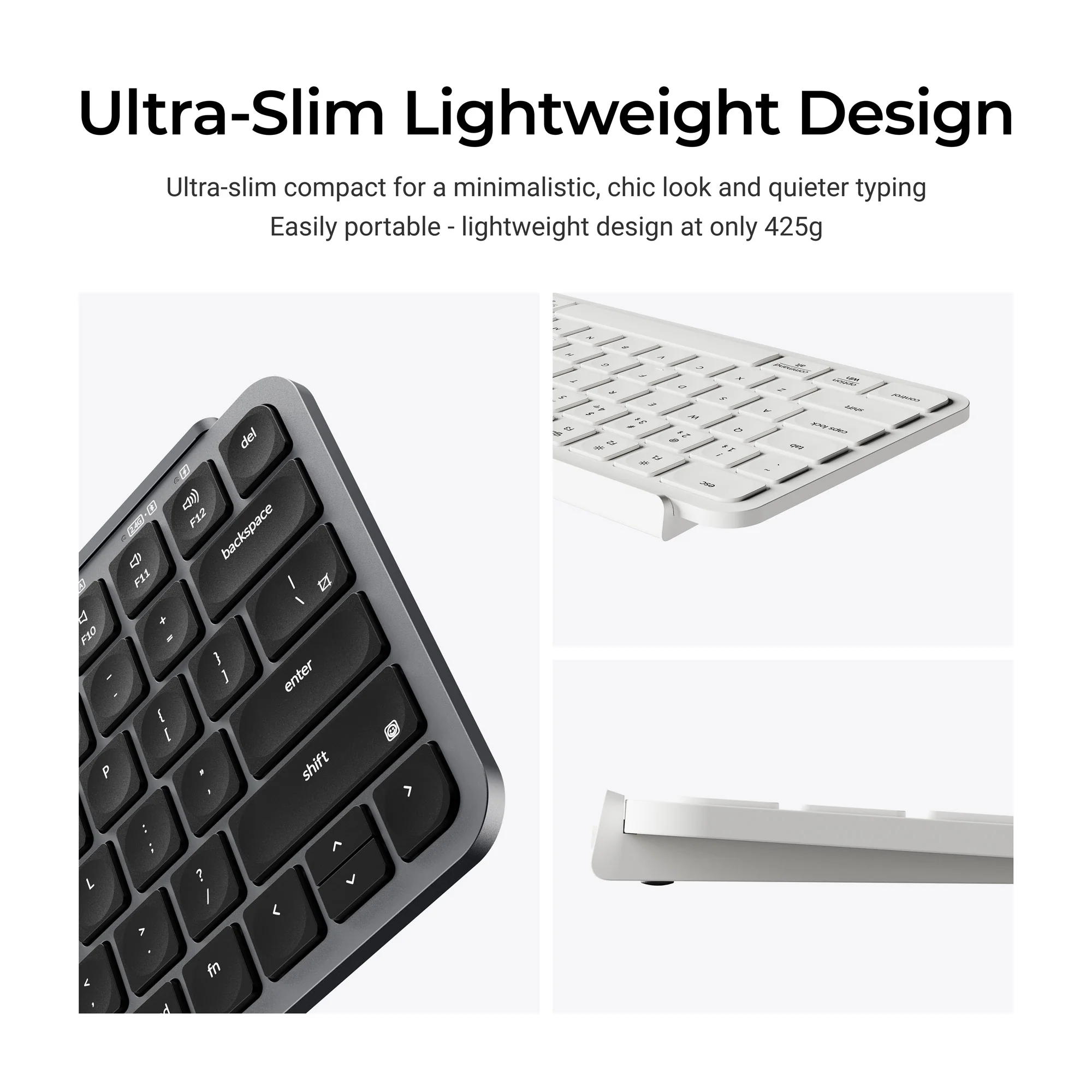 Keychron B1 Pro Ultra-slim trådløst tastatur