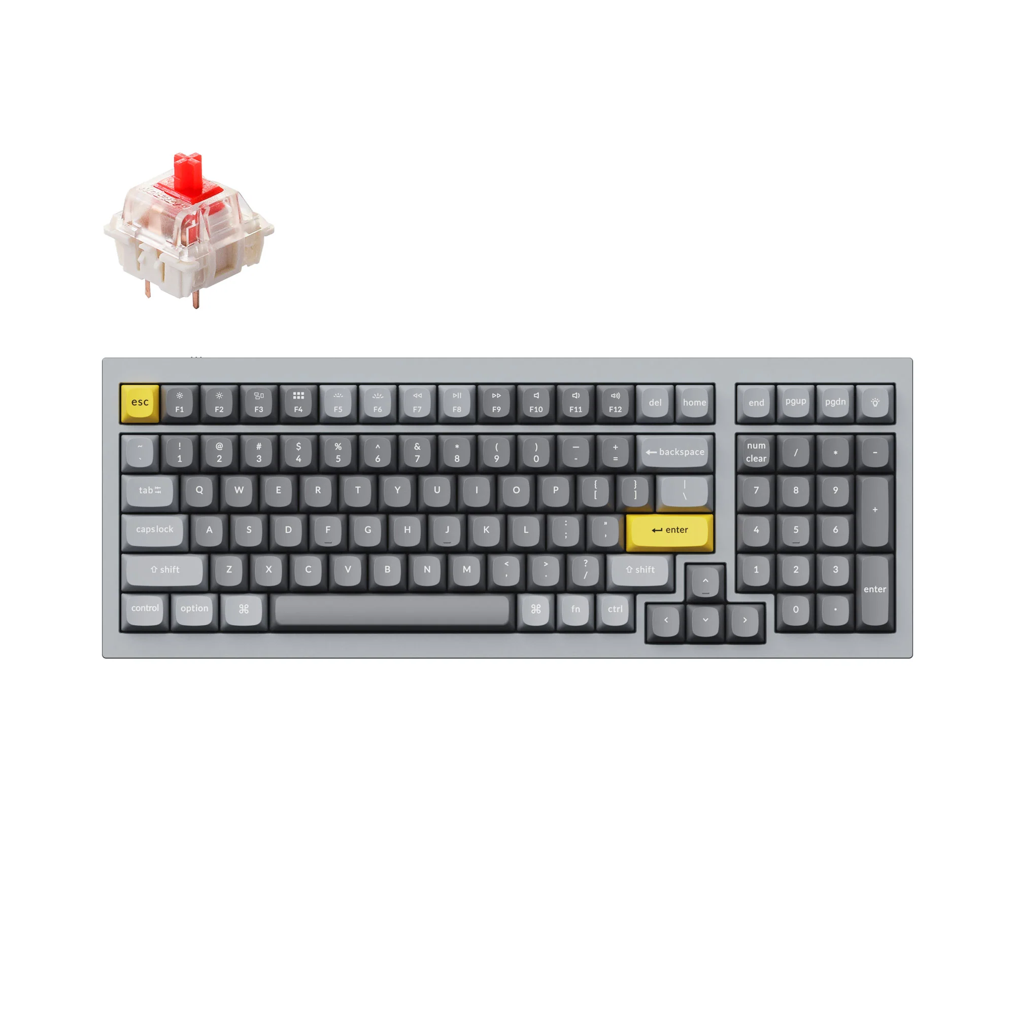 Klawiatura mechaniczna Keychron Q5 QMK Custom