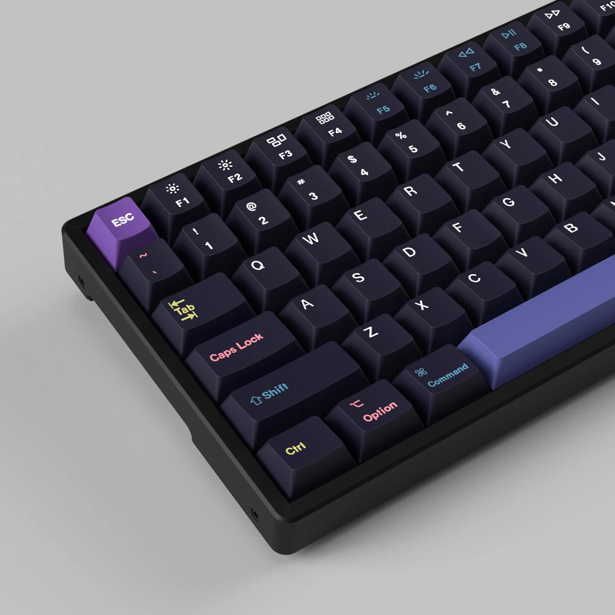Set completo de teclas PBT de perfil Cherry con sublimación de tinta - Cyber Developer