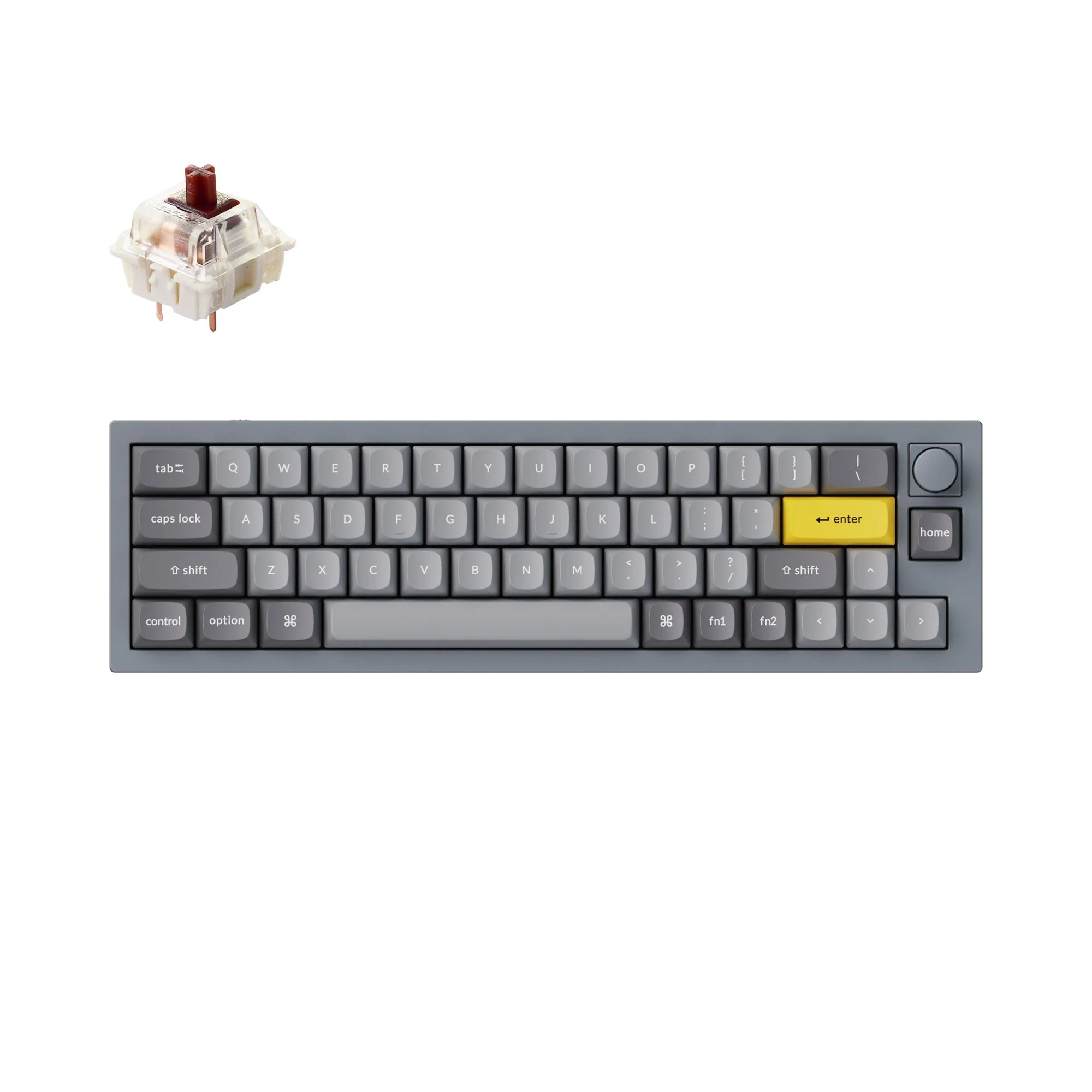 Keychron Q9 QMK Custom mekanisk tastatur