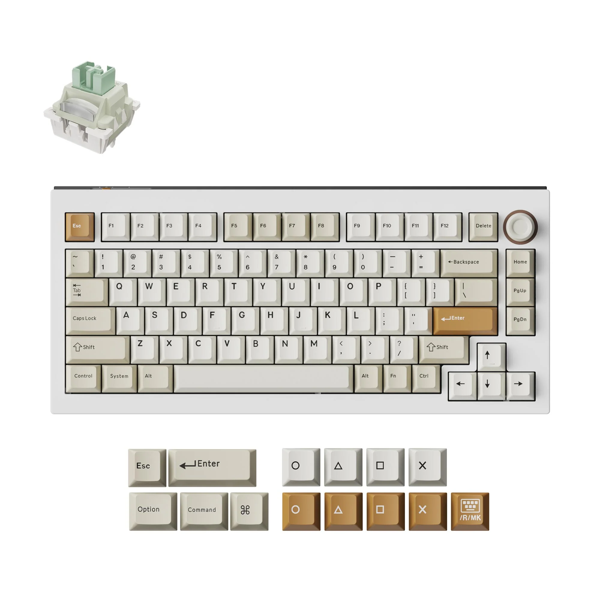 Lemokey L5 HE custom gaming-tastatur med magnetisk switch