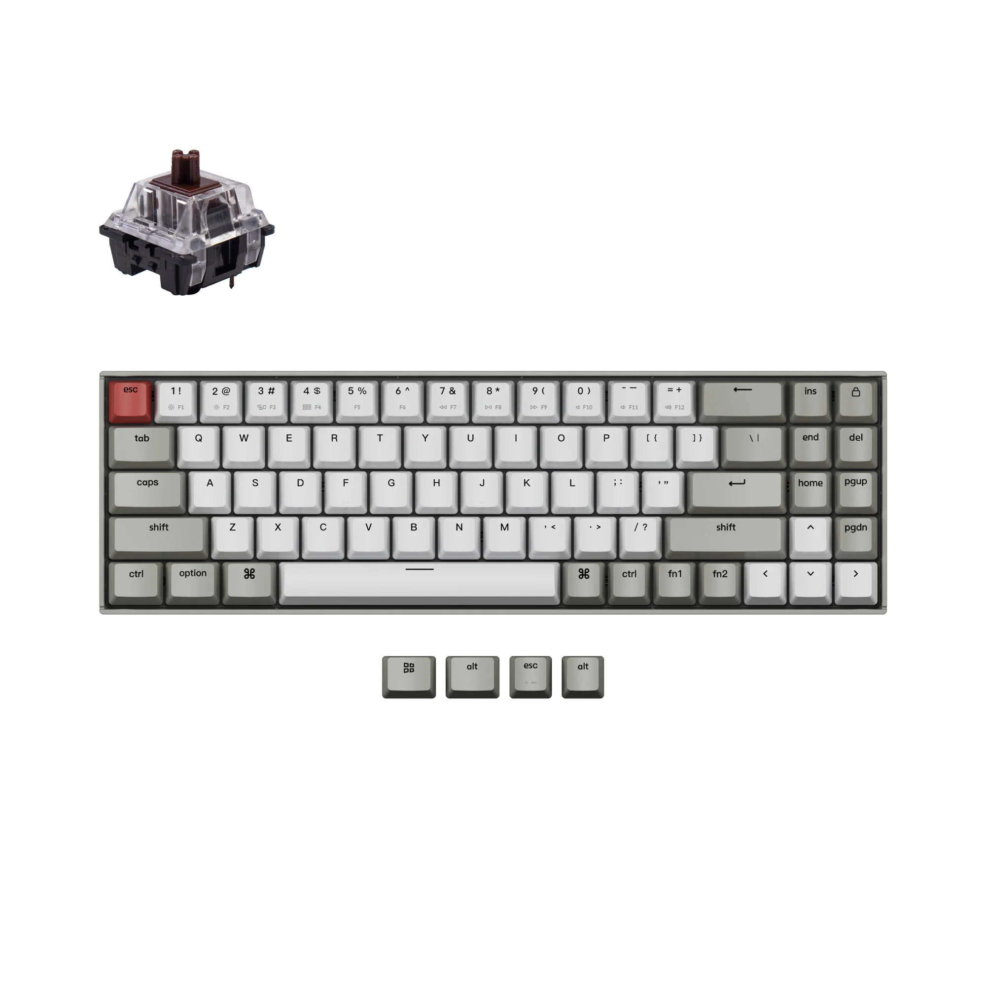 Teclado mecánico inalámbrico Keychron K14