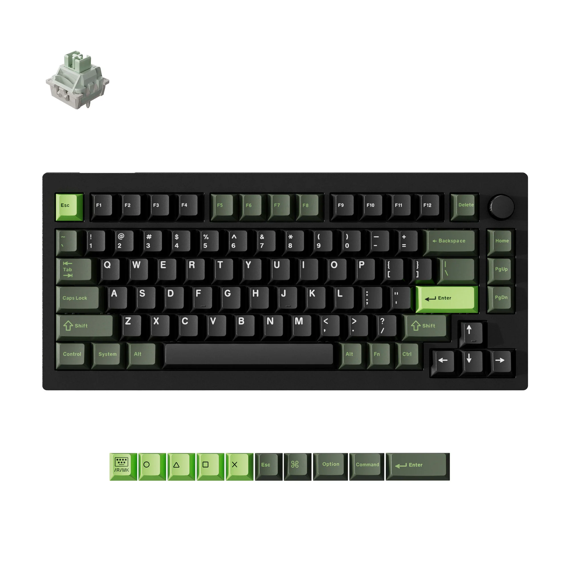 Teclado Keychron J8 HE 8K con interruptores magnéticos