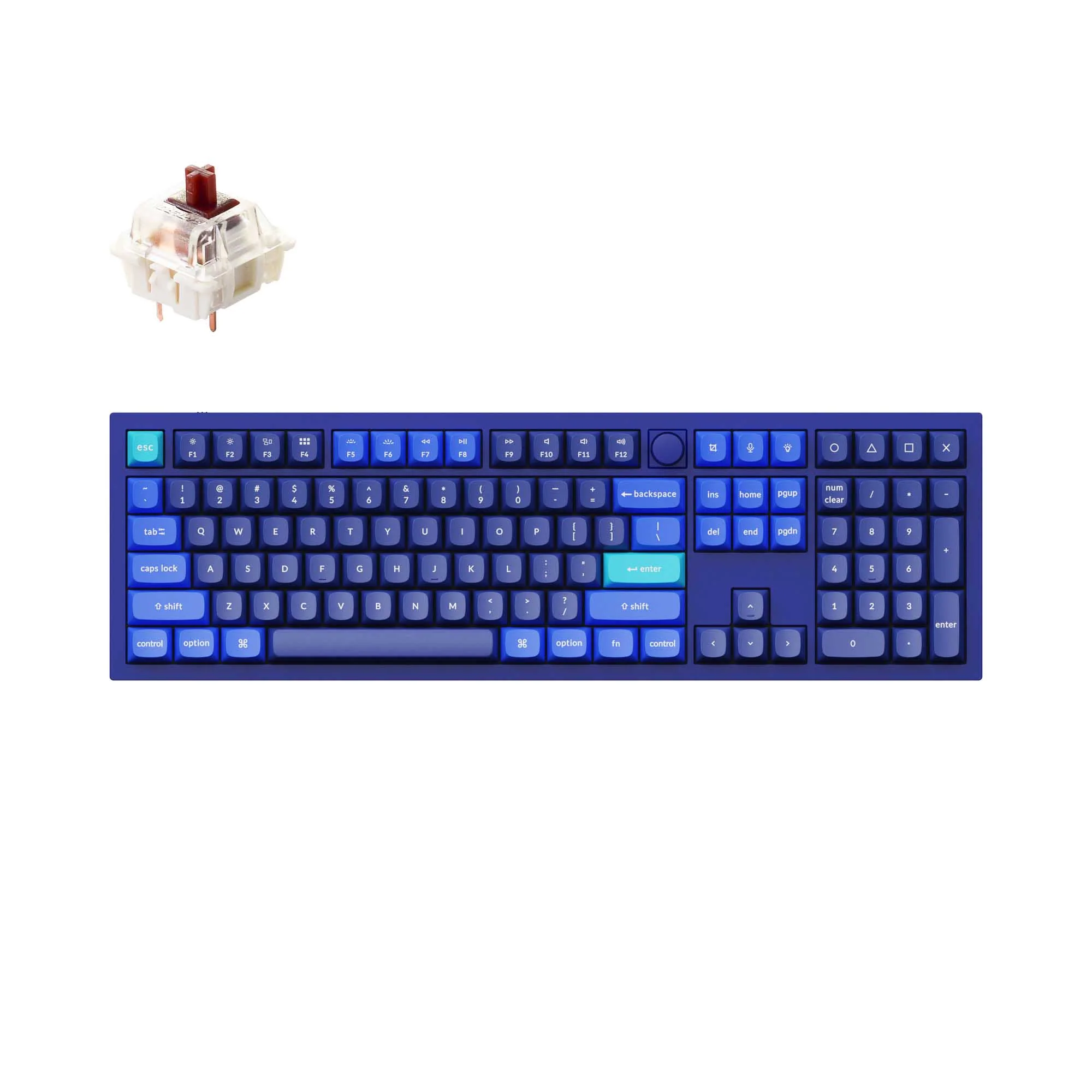 Teclado mecánico personalizado QMK Keychron Q6