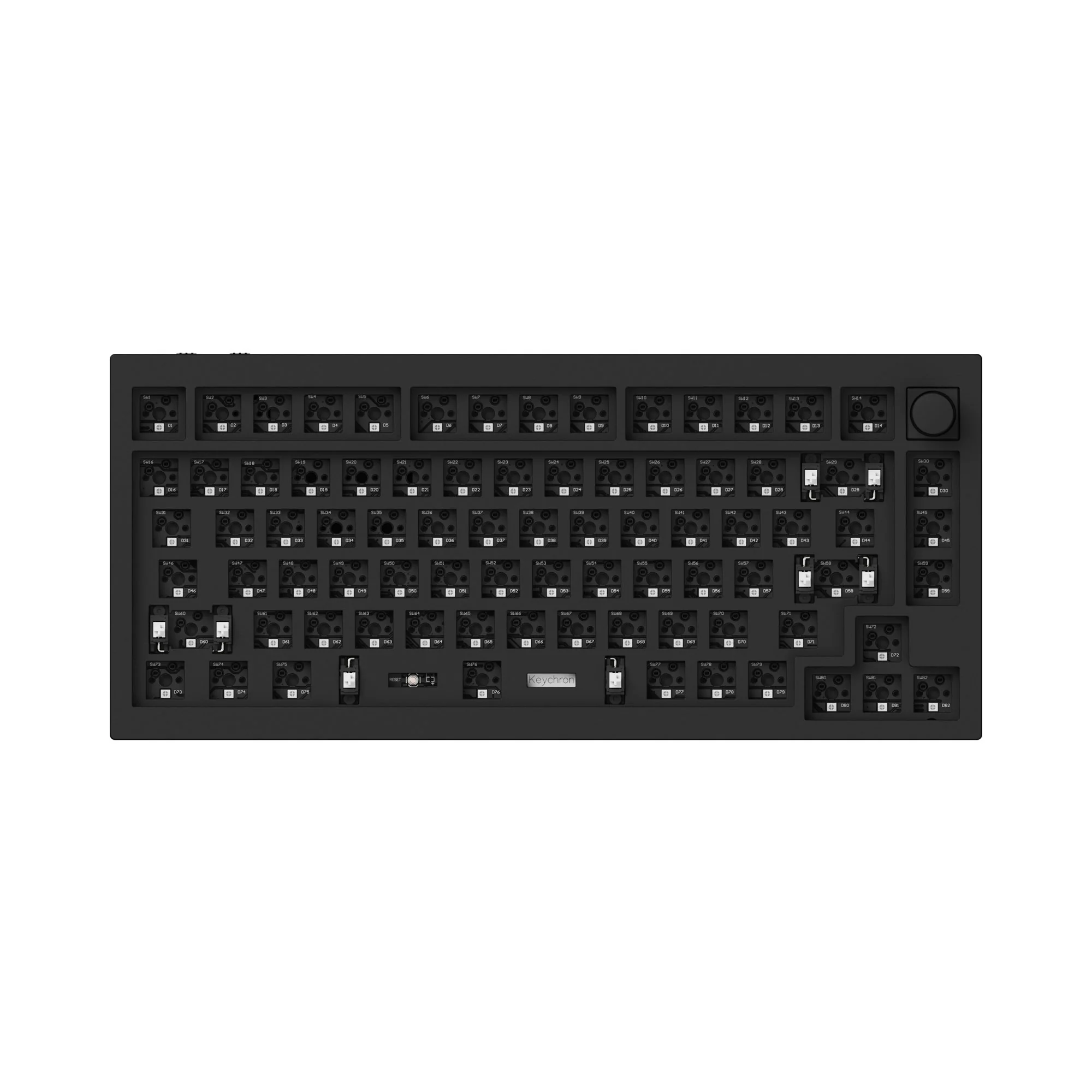 Keychron Q1 Pro QMK/VIA Teclado Mecânico Personalizado Sem Fio