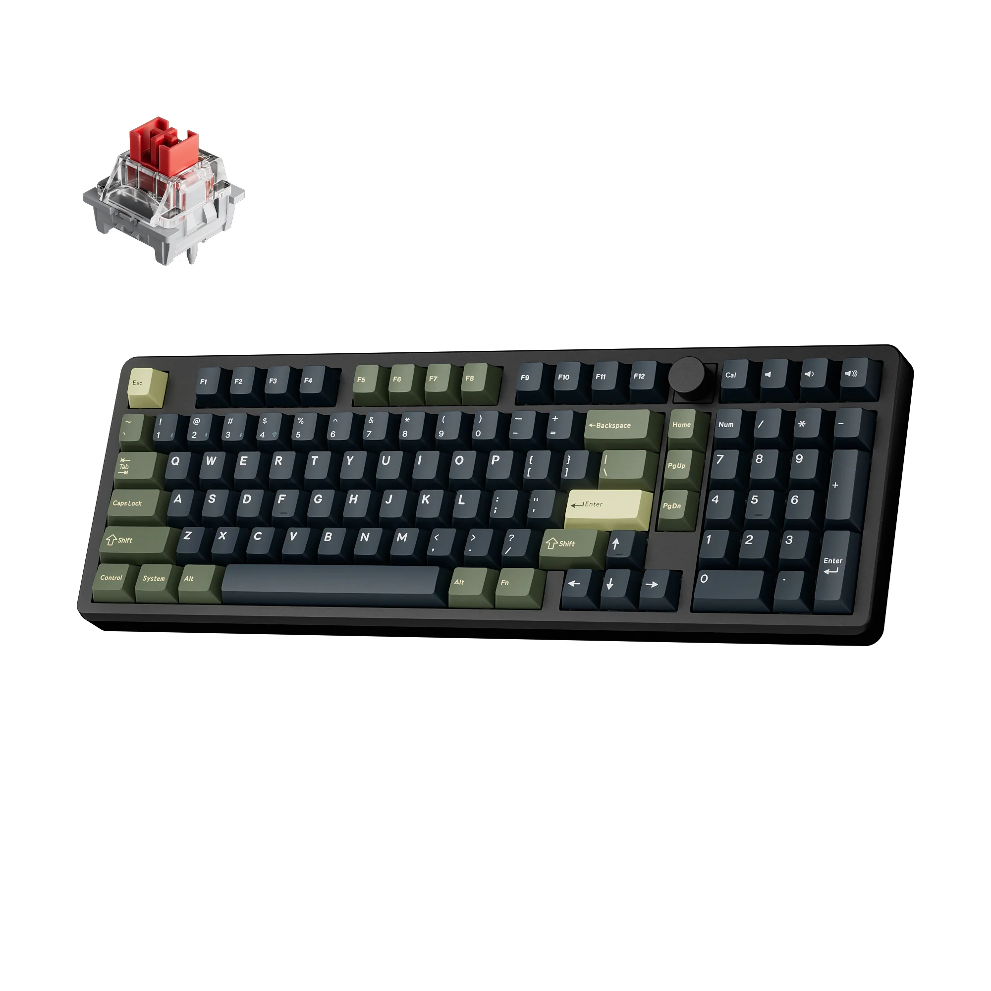 Teclado mecânico sem fio Keychron J11 Ultra 8K