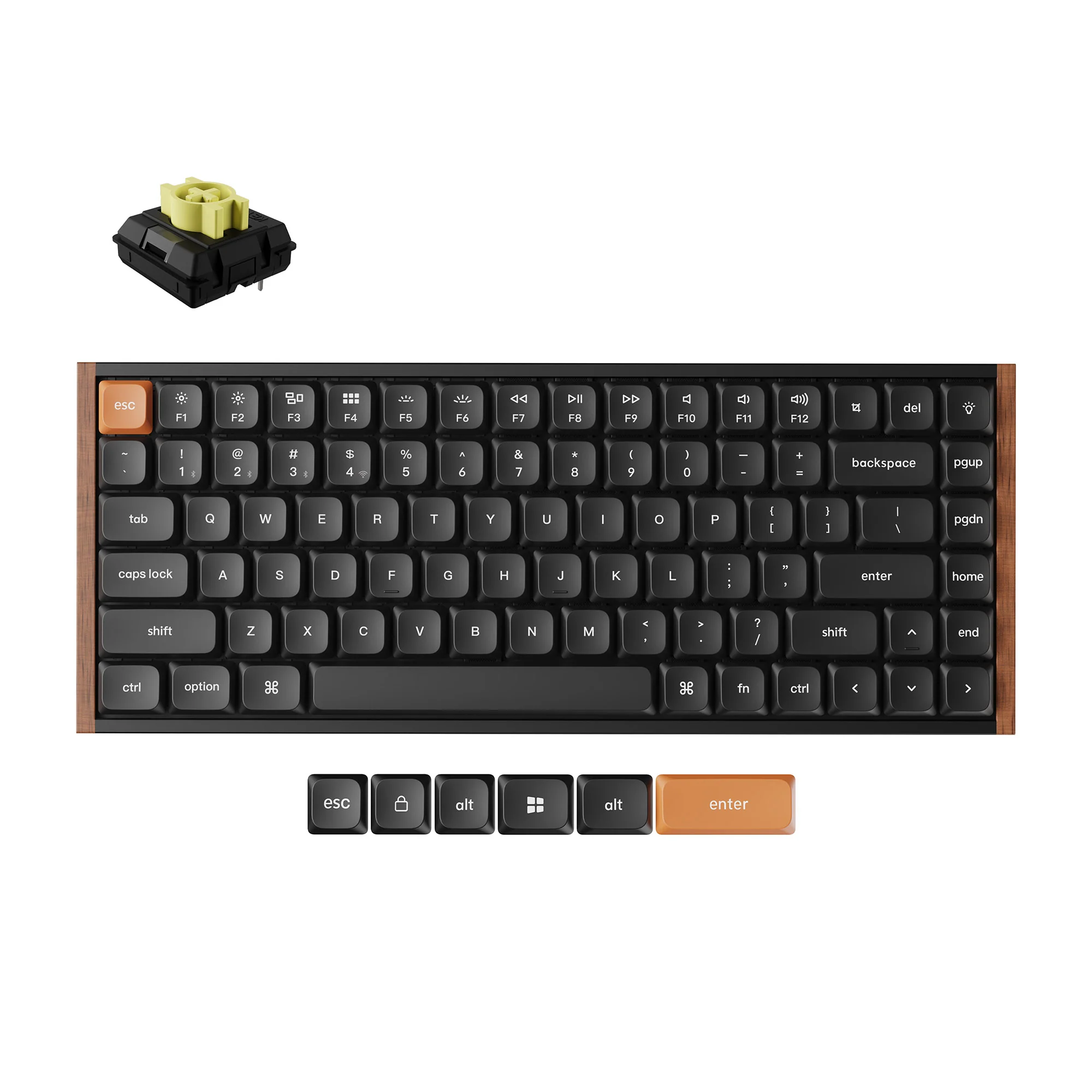 Keychron K3 Max SE QMK langaton mukautettava mekaaninen näppäimistö