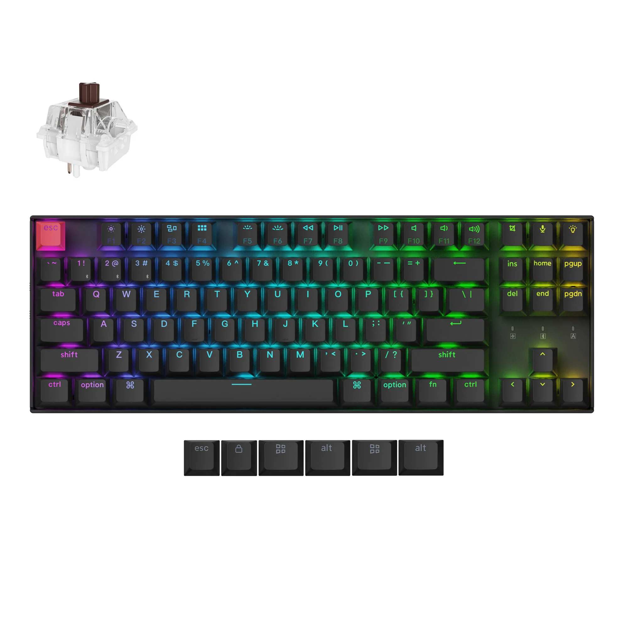 Keychron K8 QMK Wireless Mechanical Keyboard (Version 2)
