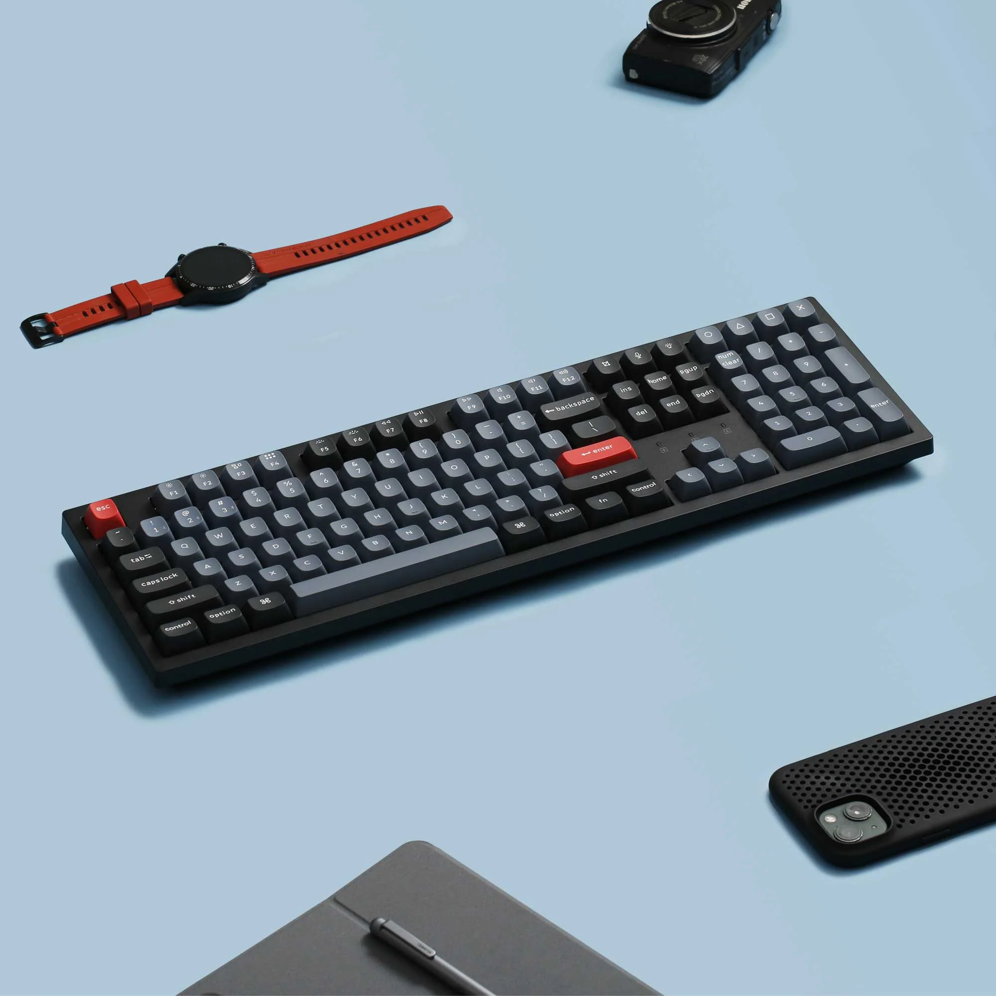 Teclado Mecânico Sem Fio Keychron K10 Pro QMK/VIA