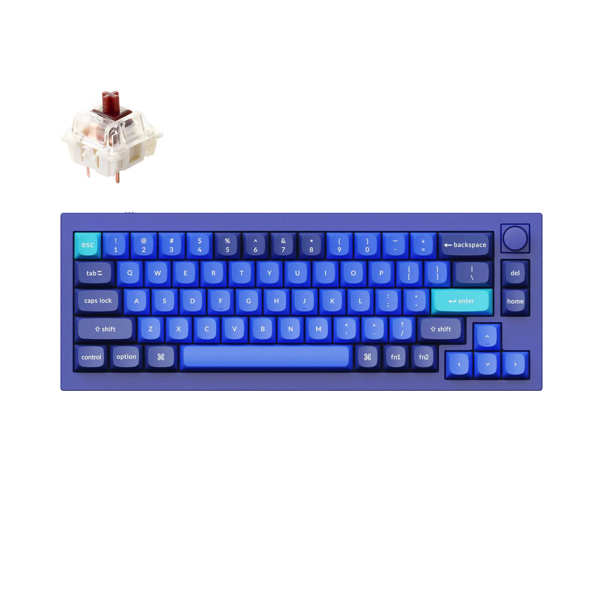 Teclado Mecânico Customizado QMK Keychron Q2