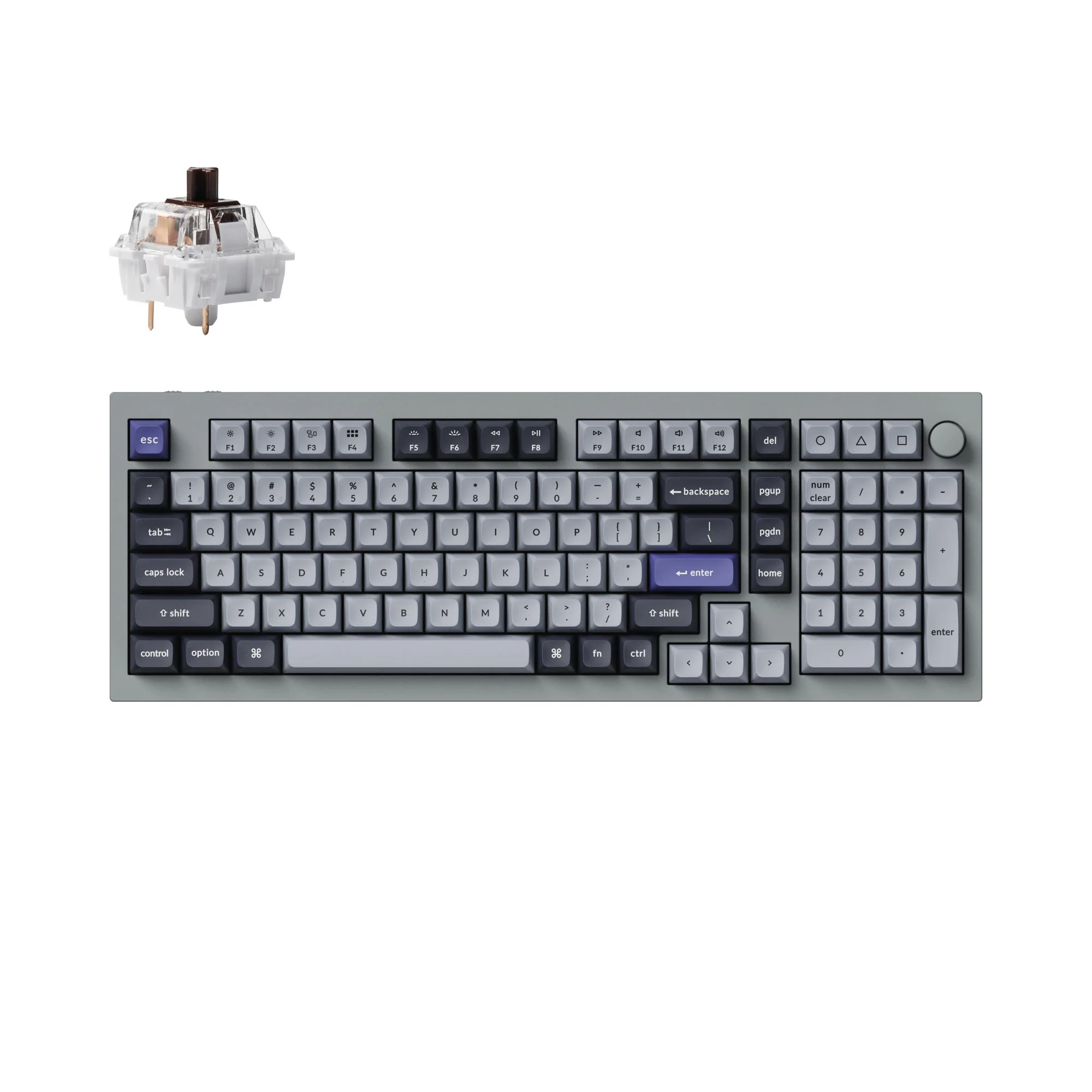 Keychron Q5 Pro QMK/VIA Kabellose mechanische Custom-Tastatur