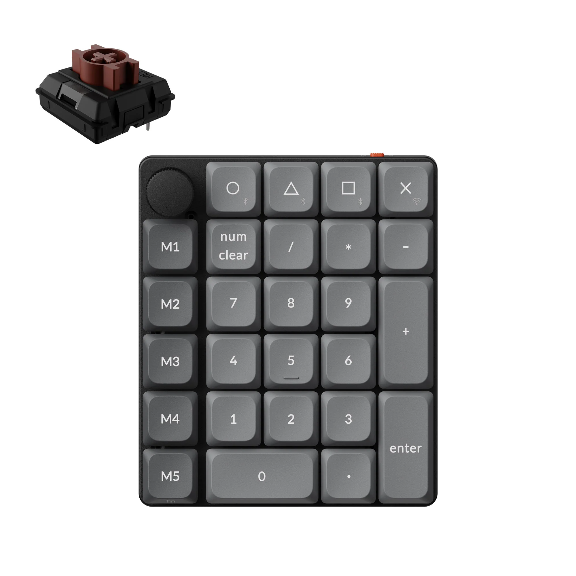 Keychron K0 Max Teclado numérico personalizado inalámbrico QMK