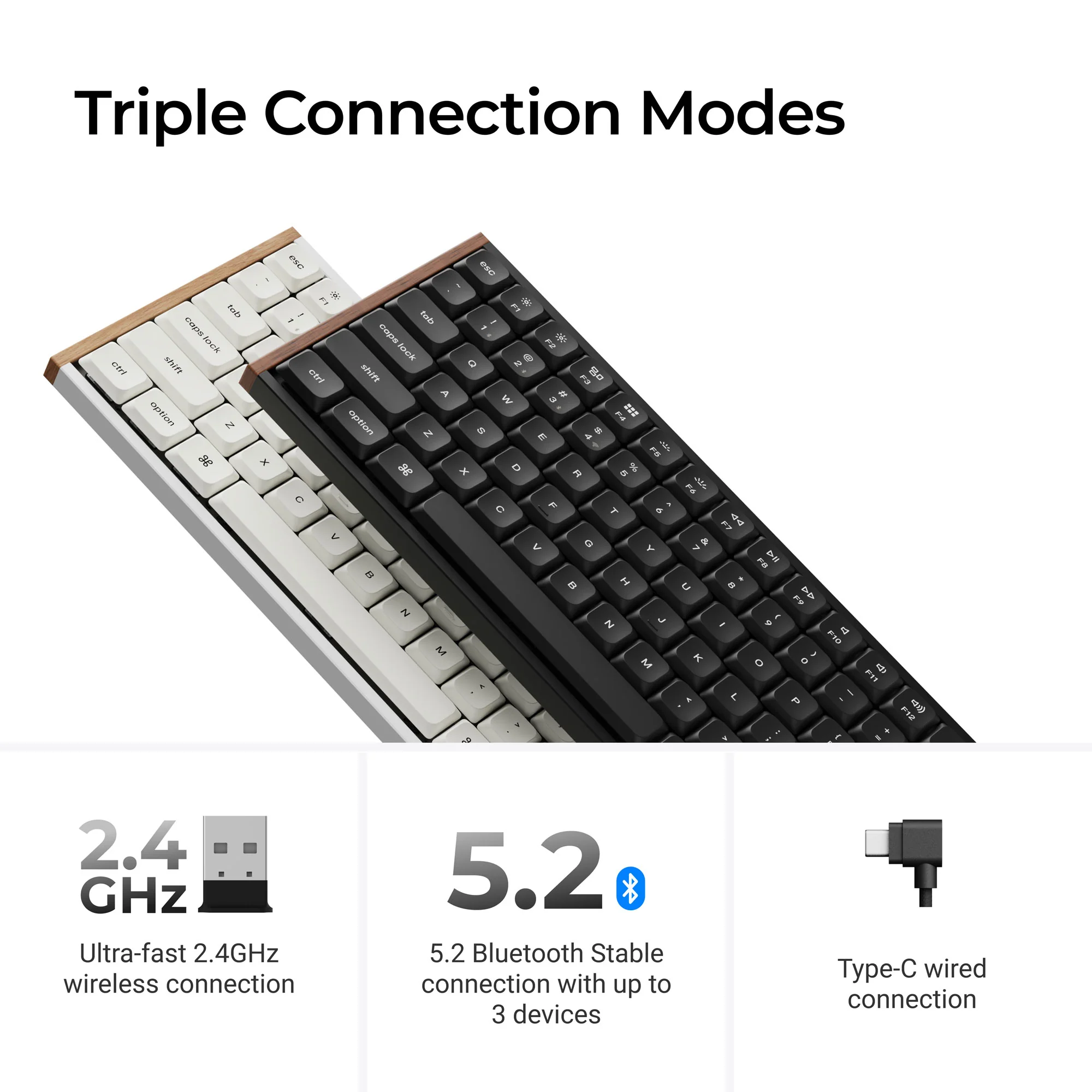 Keychron K3 Ultra 8K Wireless Custom Mechanical Keyboard