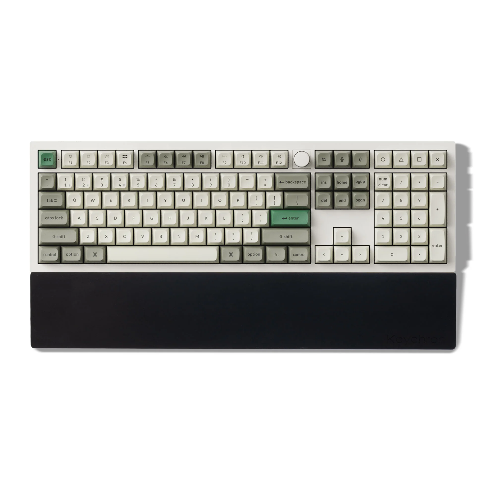 Apoio de Pulso de Silicone Keychron