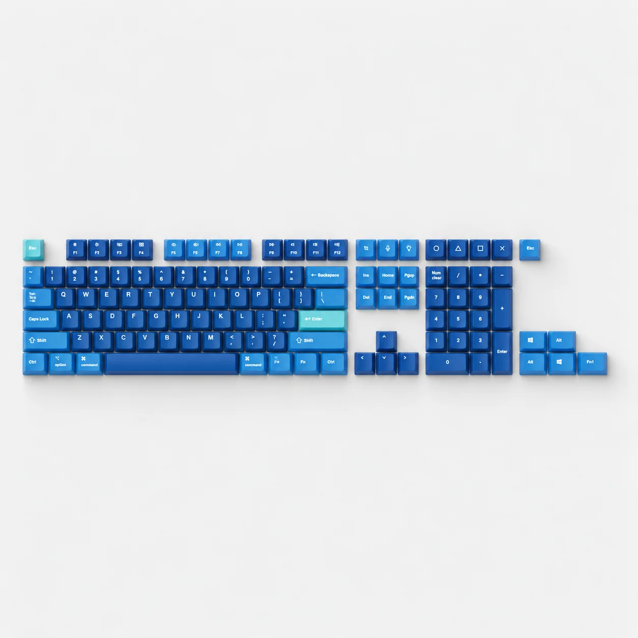 OEM Dye-Sub PBT Keycap-Set – Ocean
