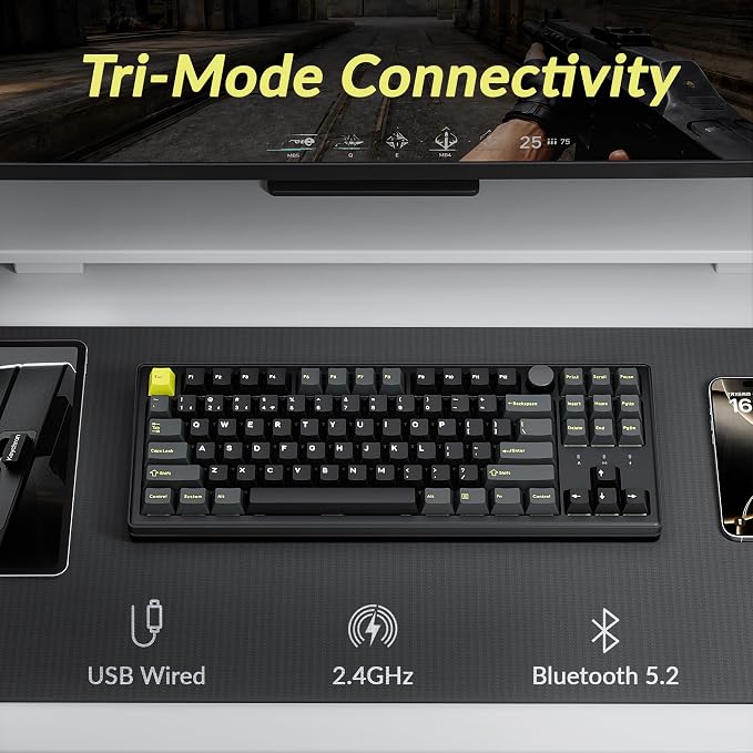 Teclado inalámbrico Keychron J4 HE con interruptores magnéticos