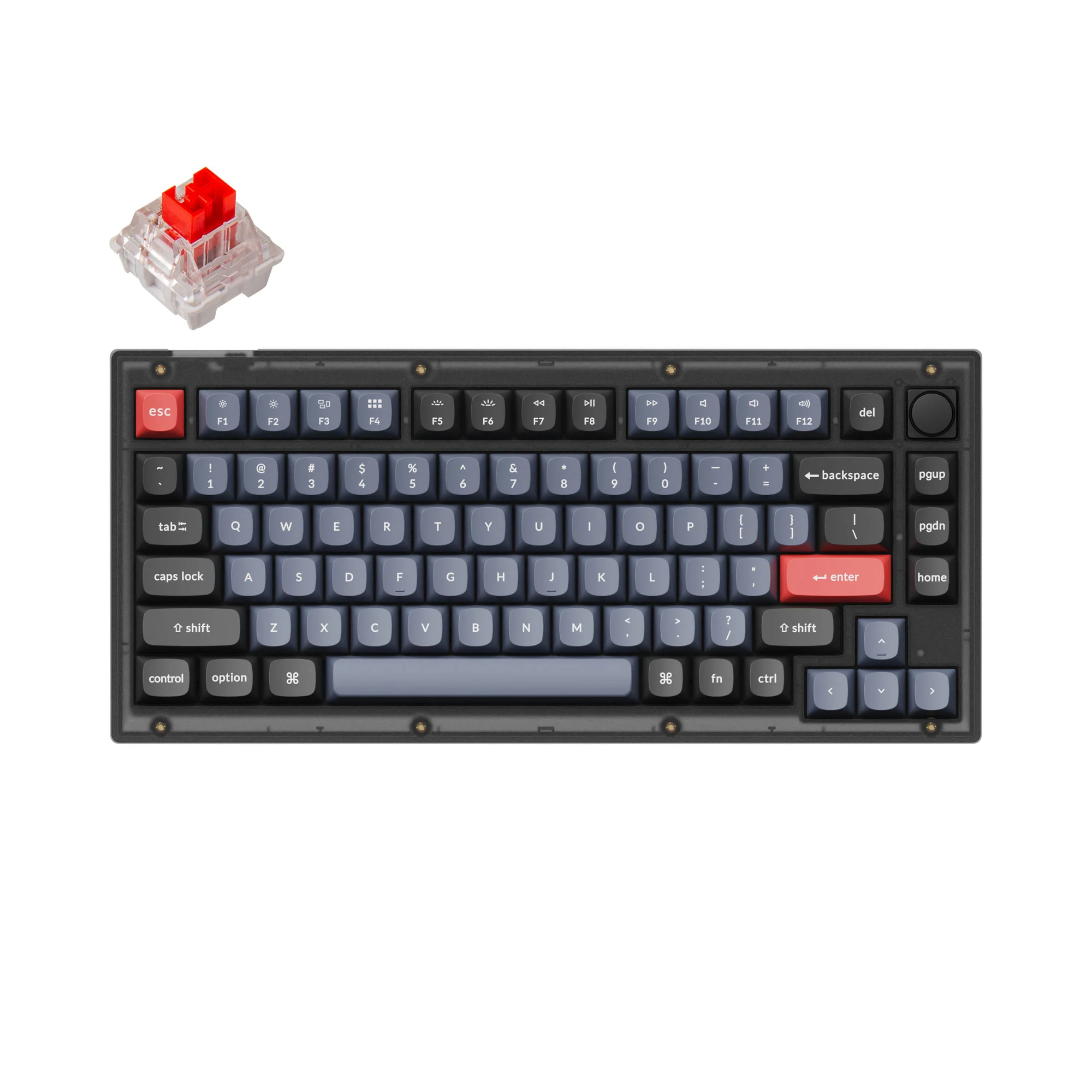 Keychron V1 QMK custom mekanisk tastatur