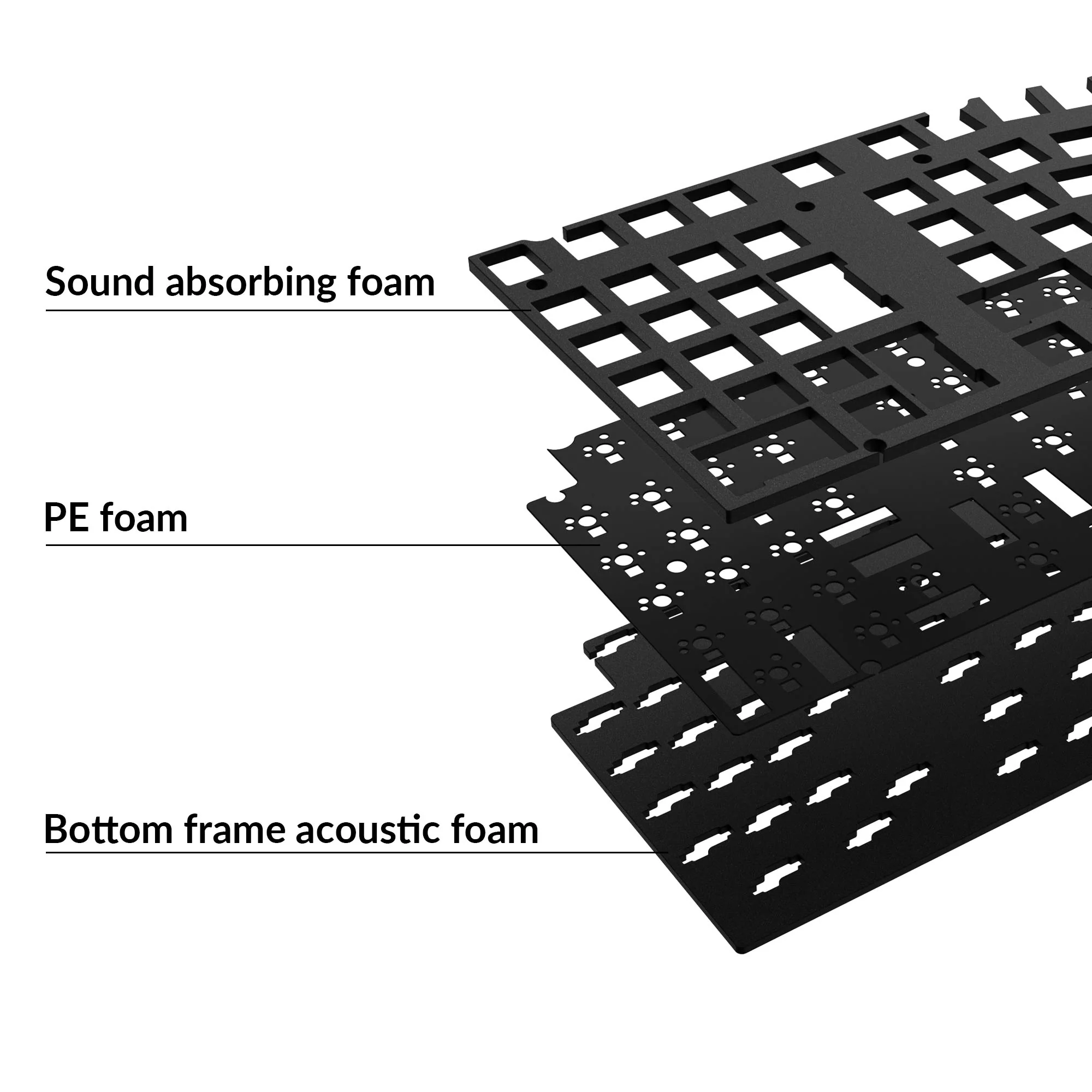 Keychron Q14 Pro / Q14 Max Kit de mejora acústica