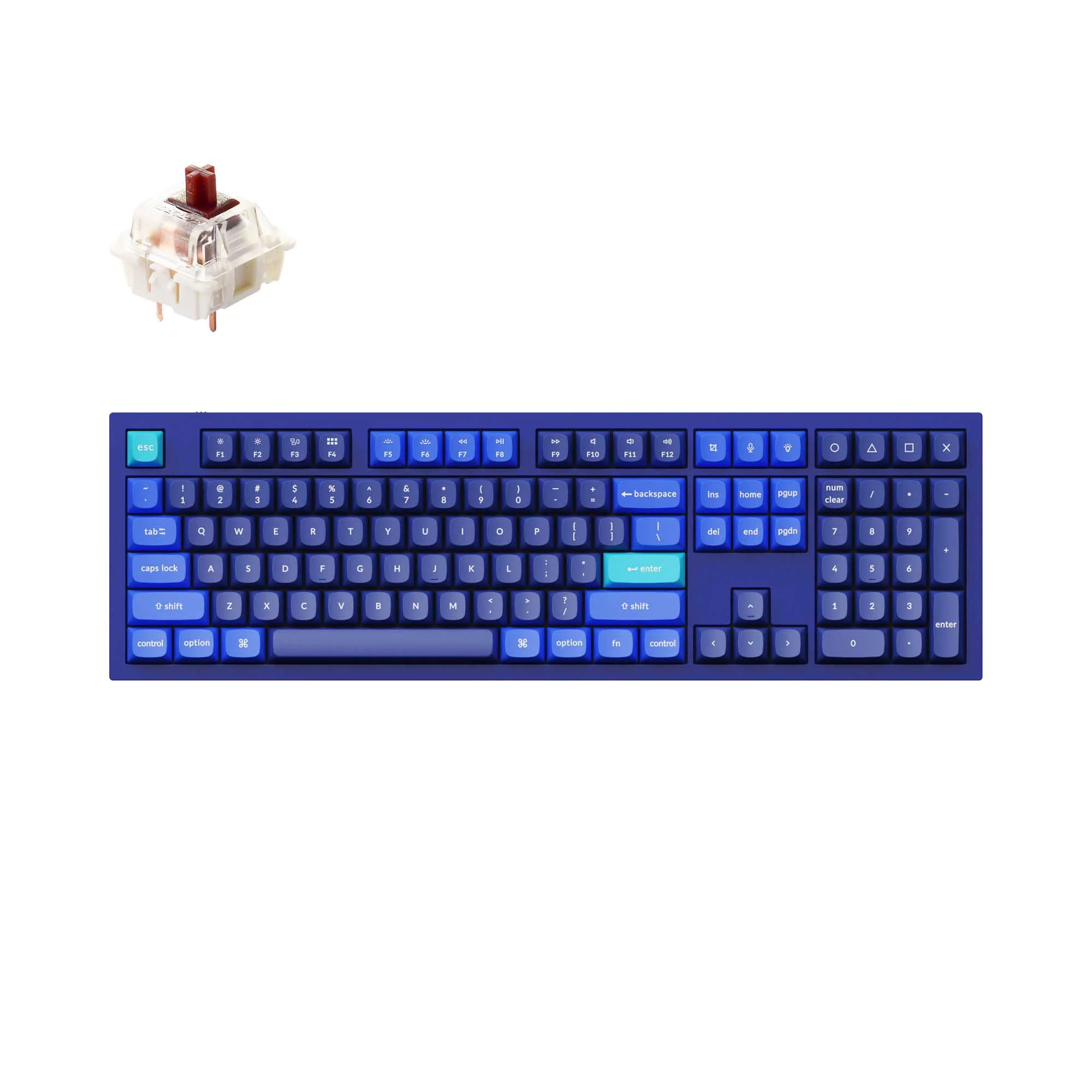 Teclado mecánico personalizado QMK Keychron Q6