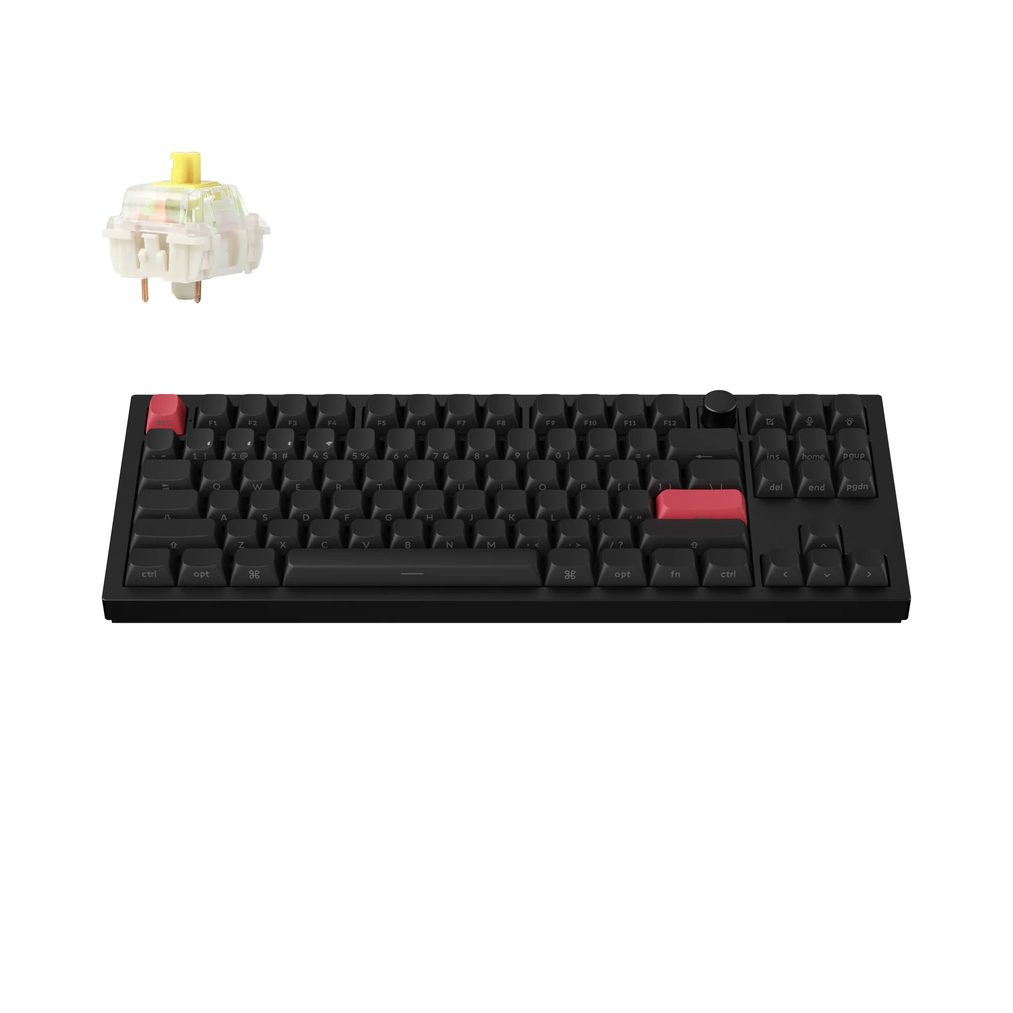 Keychron Q3 Max QMK/VIA Bezprzewodowa konfigurowalna klawiatura mechaniczna