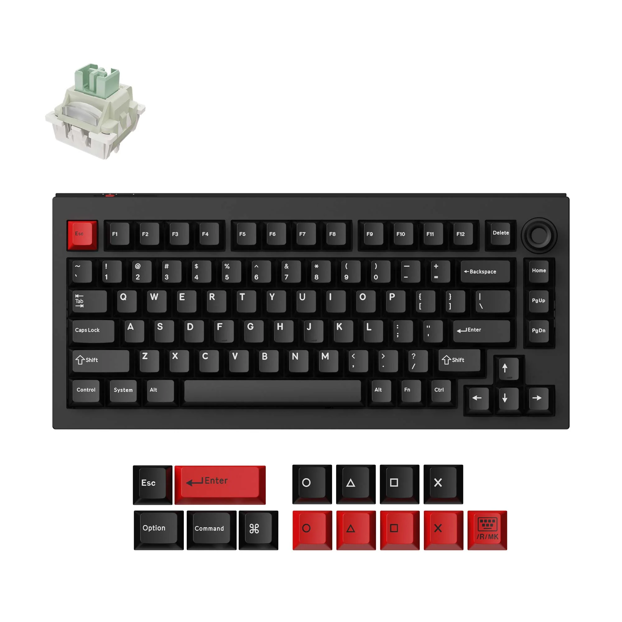 Lemokey L5 HE custom gaming-tastatur med magnetisk switch