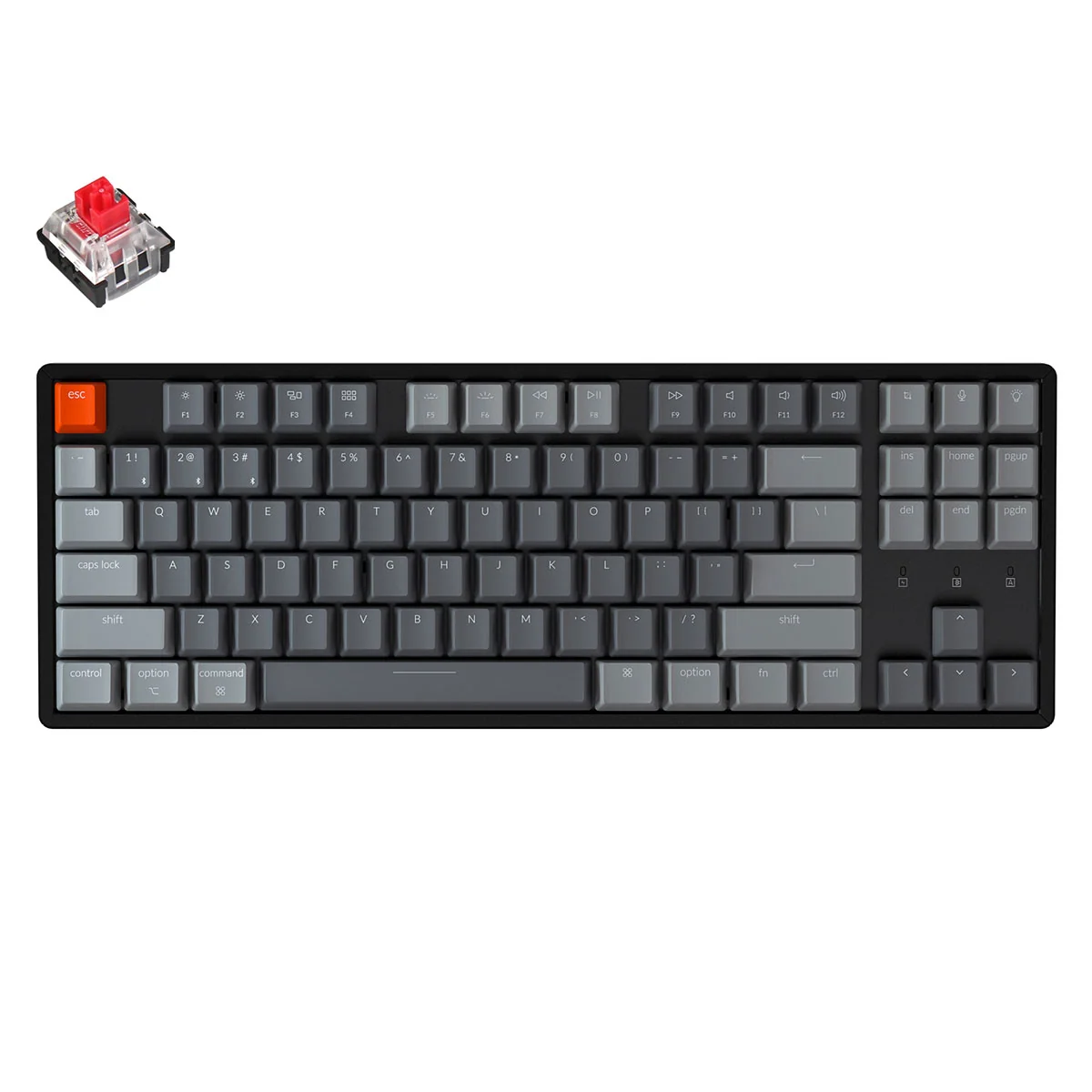 Teclado mecánico inalámbrico Keychron K8