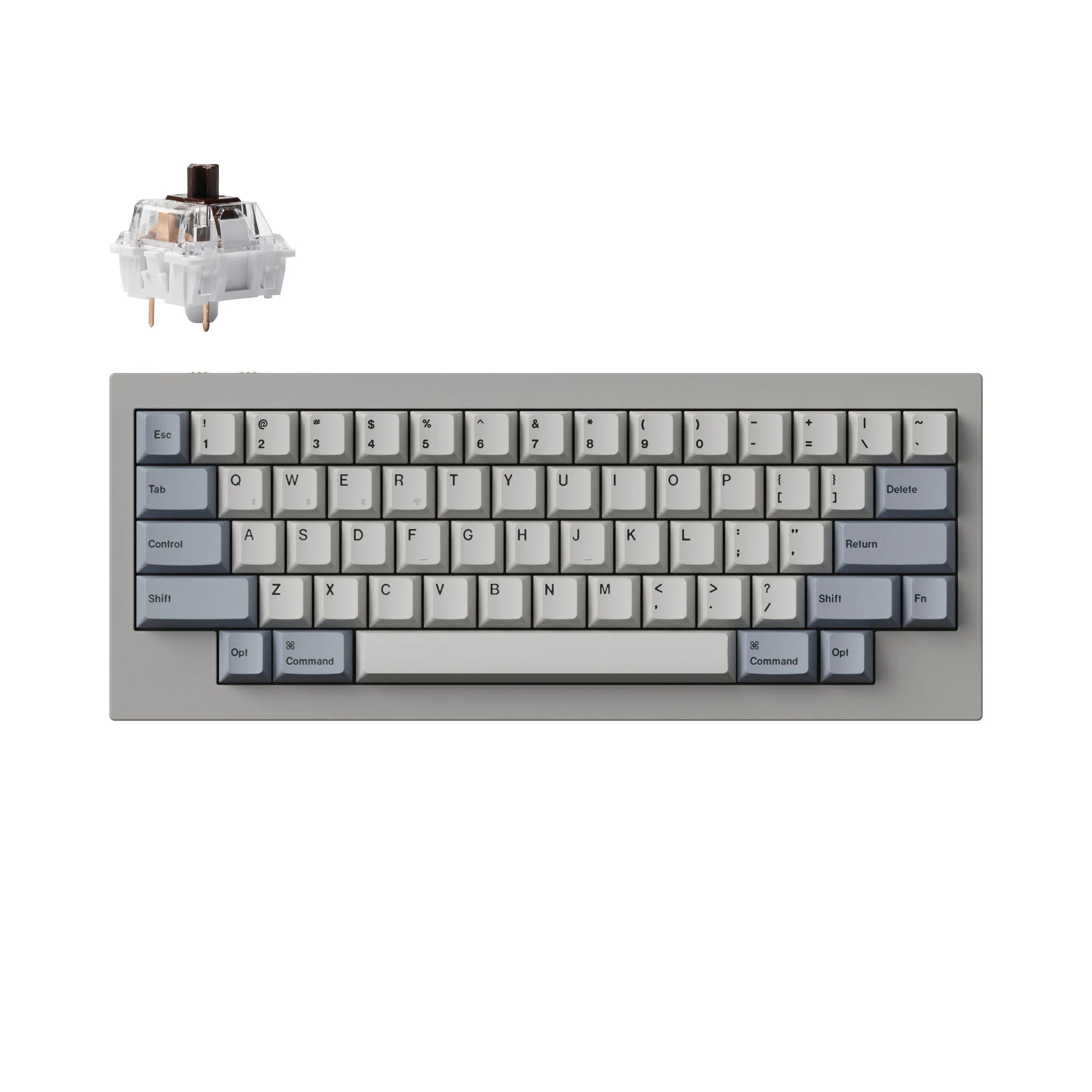 Teclado mecánico personalizado inalámbrico Keychron Q60 Max QMK/VIA